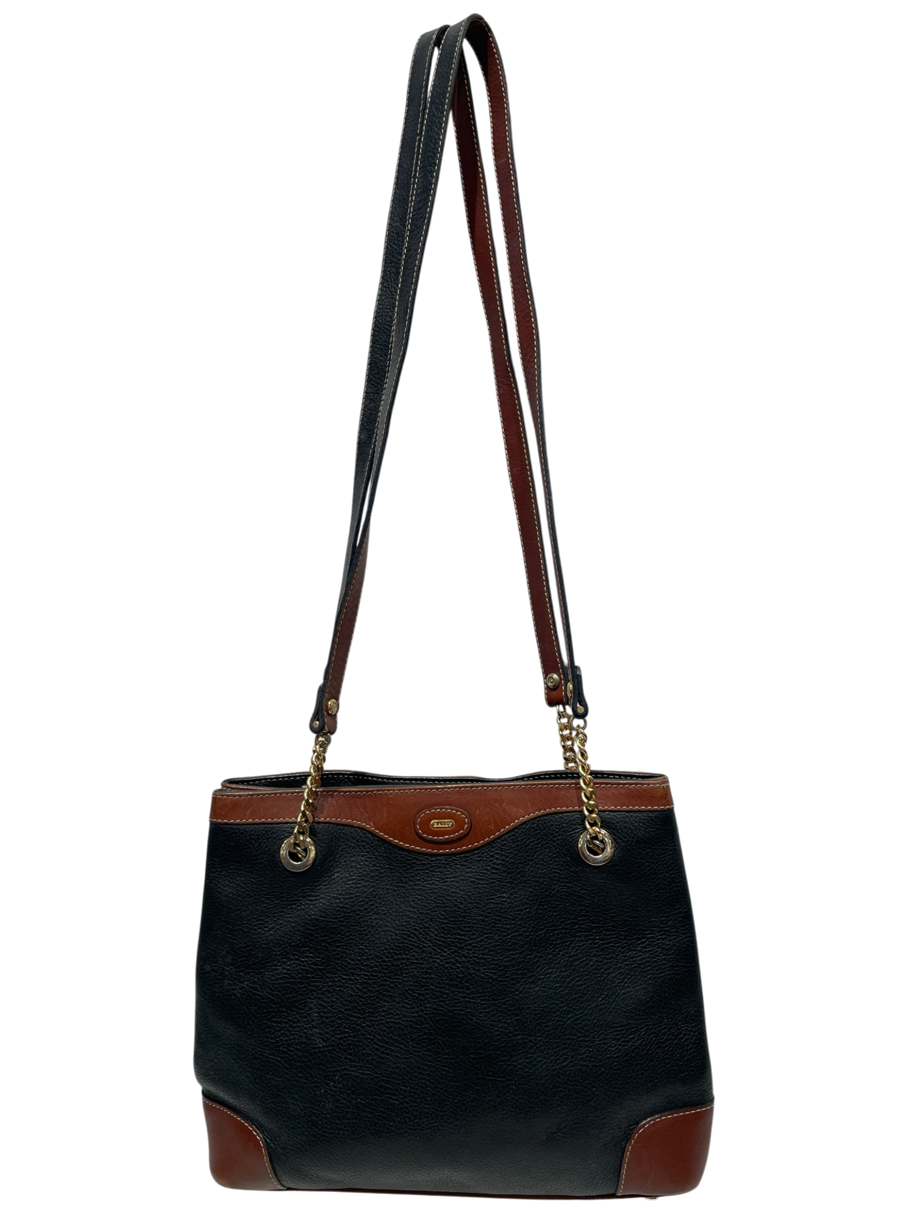BALLY/Hand Bag/Leather/BLK/ view 1