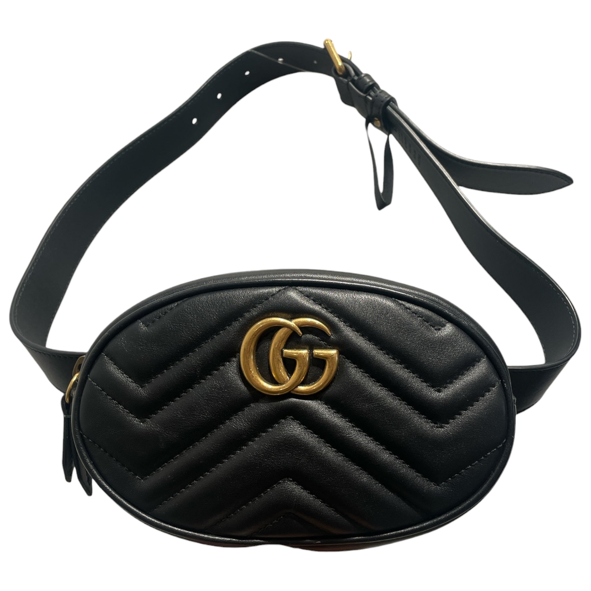GUCCI/Bag/BLK/MARMOT MATELASSE BELT BAG view 1