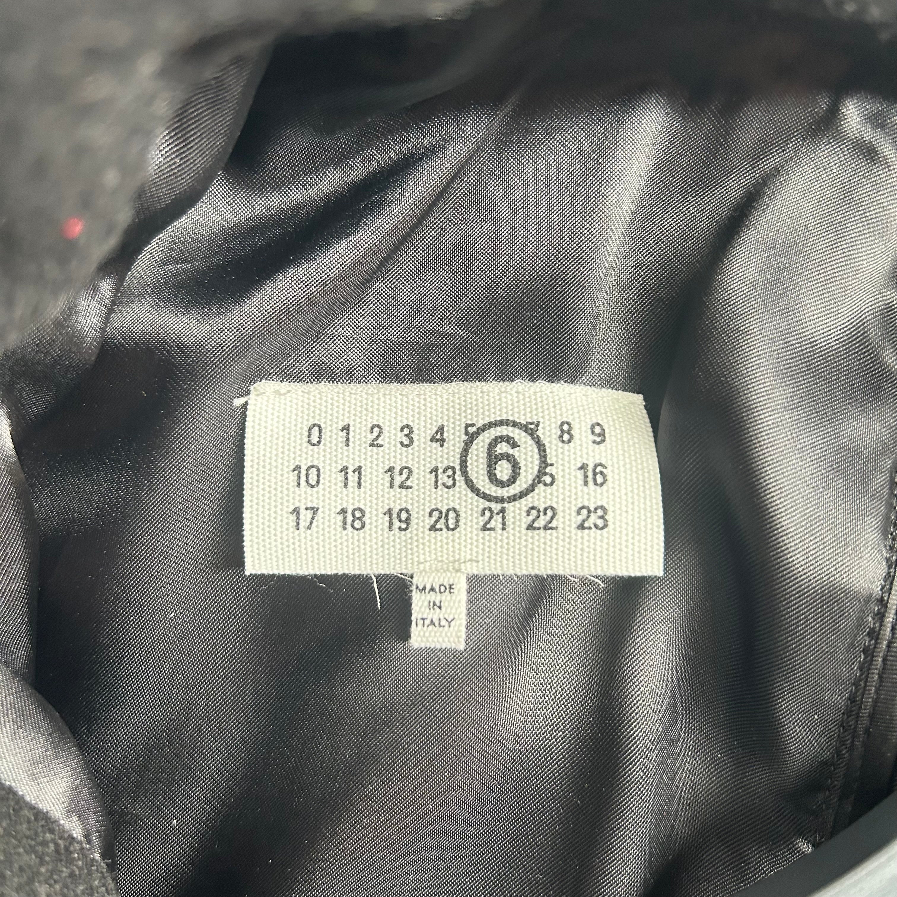 MM6/Tailored Jkt/42/Wool/BLK/s62bn0112 view 3