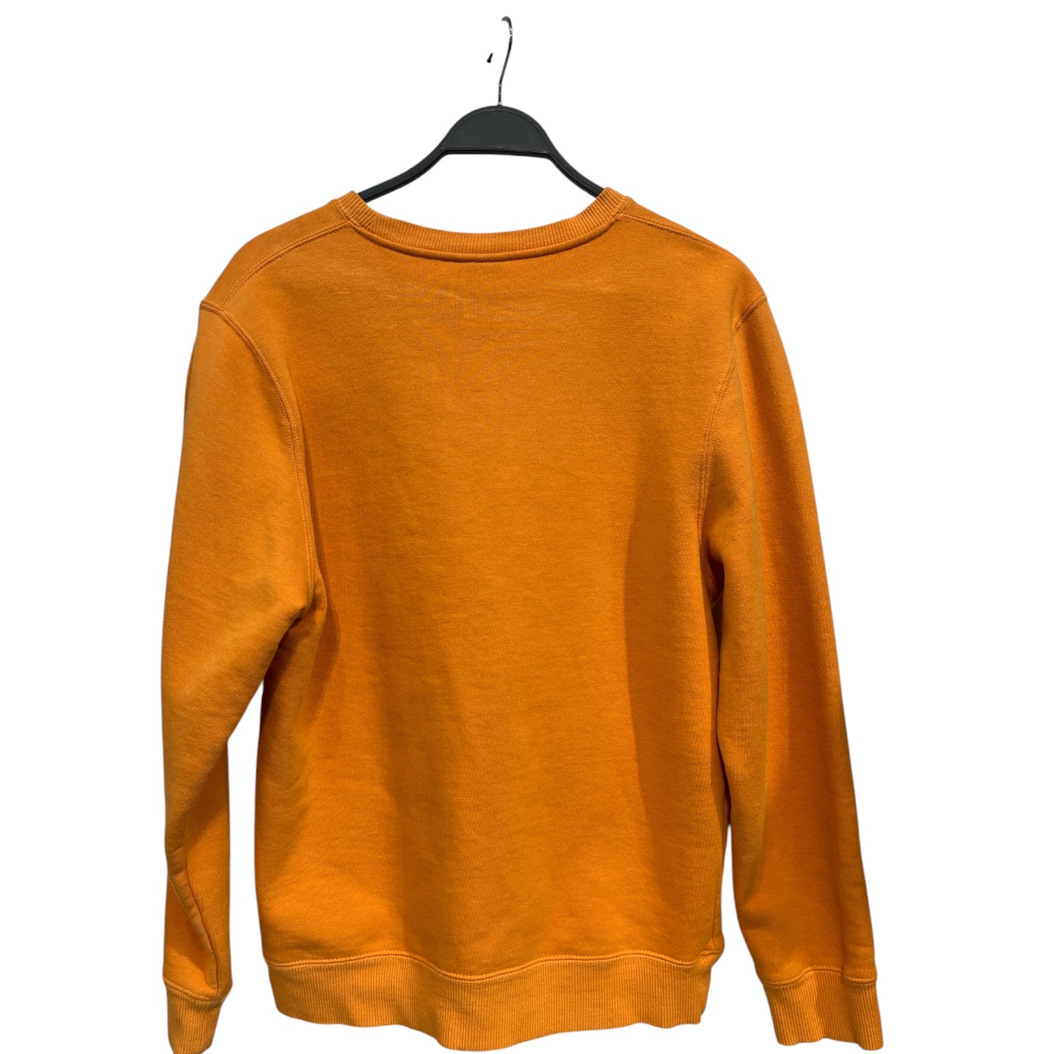 STUSSY/Sweater/M/ORN/navy logo view 2