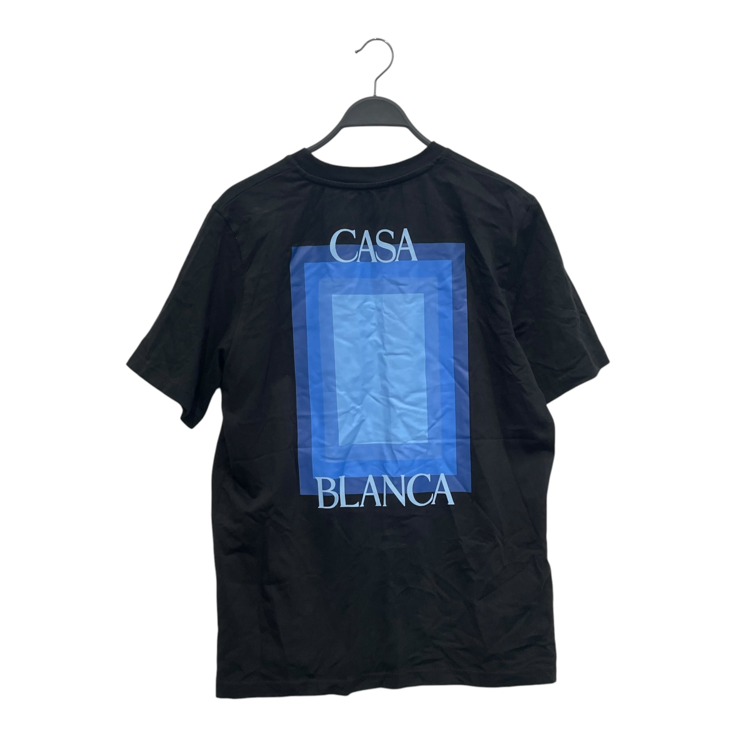 CASABLANCA/T-Shirt/XXL/Cotton/BLK/Graphic/BLU CASA BLANCA GRAPHIC view 2