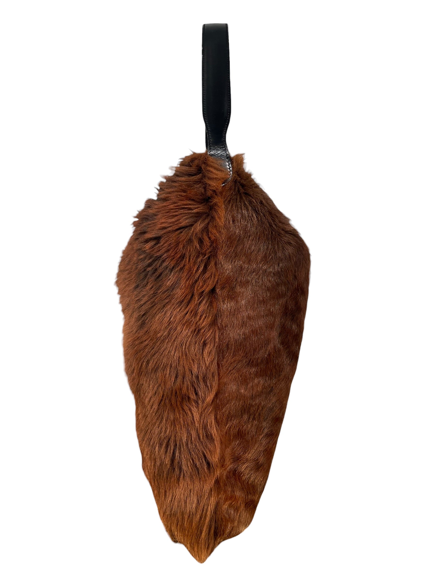 DOLCE&GABBANA/Tote Bag/Fur/BRW/BROWN FUR BOHO TOTE view 2