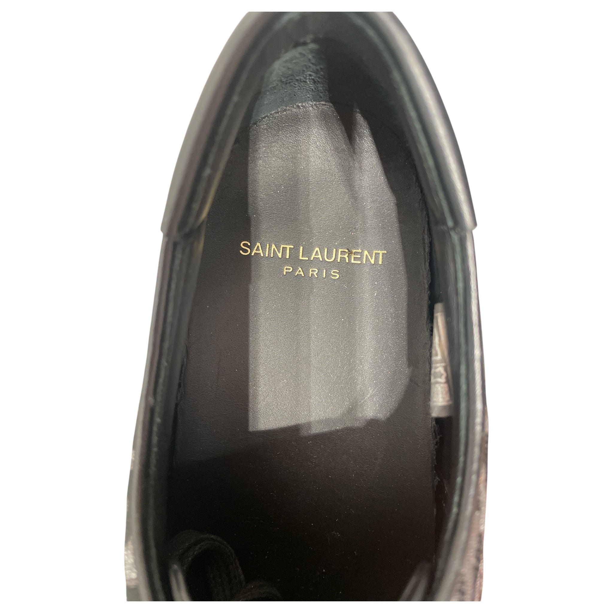 SAINT LAURENT/Low-Sneakers/EU 38/Leopard/SLV/Venice Shiny Leopard Sneaker view 3