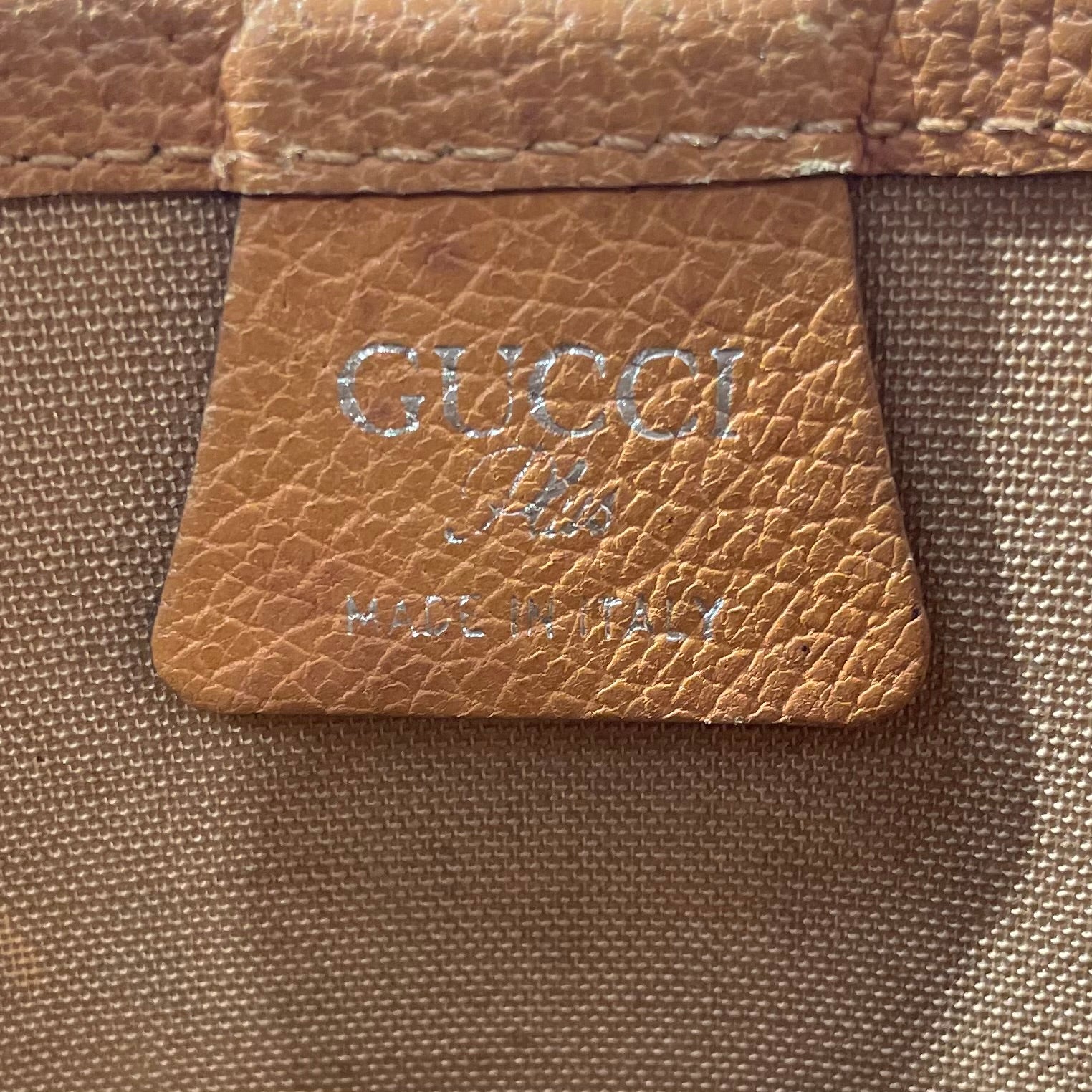 GUCCI PLUS/Tote Bag/L/Monogram/Leather/BEG/ view 3