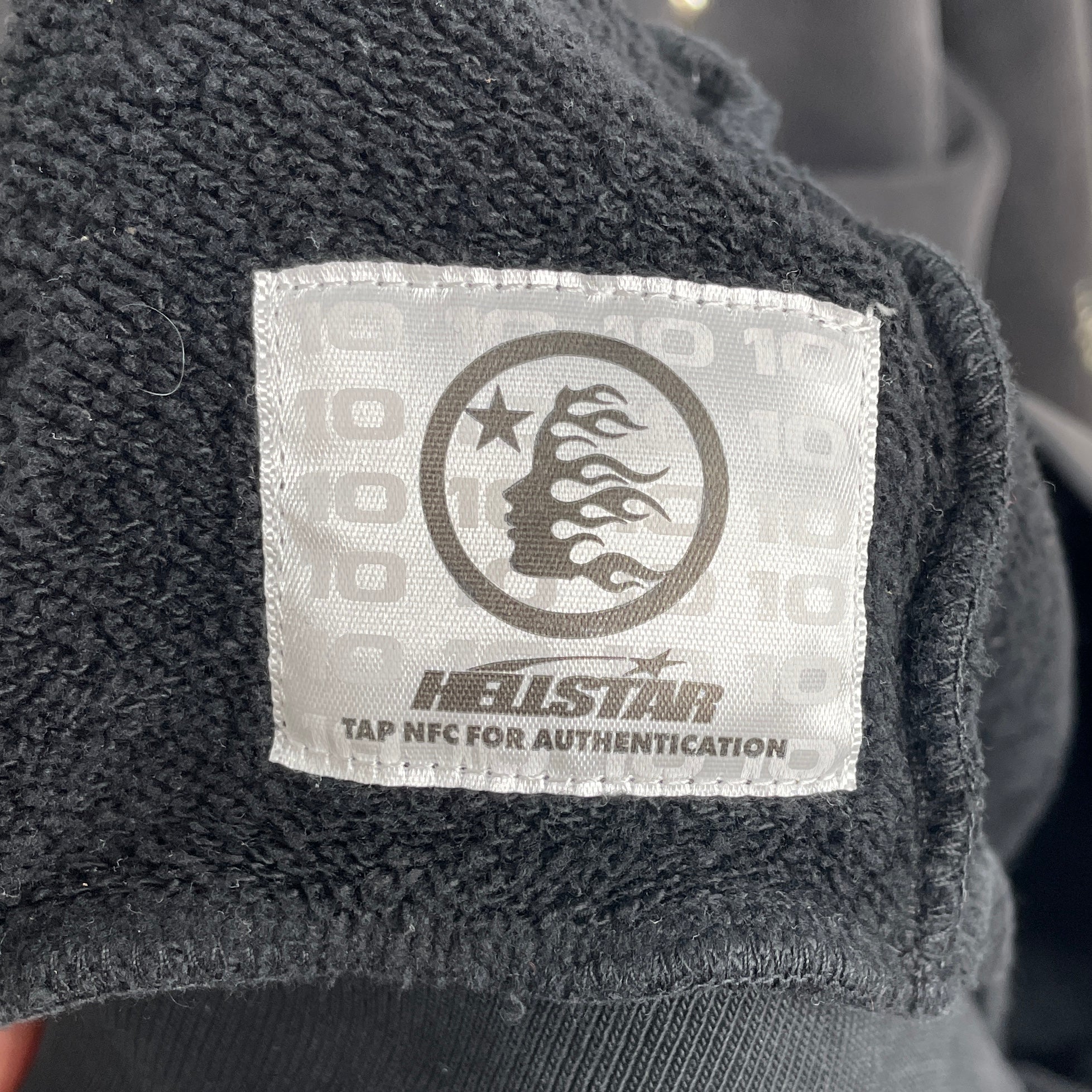 HELLSTAR/Hoodie/M/All Over Print/Cotton/GRY/METAL ACCENTS AOP view 4