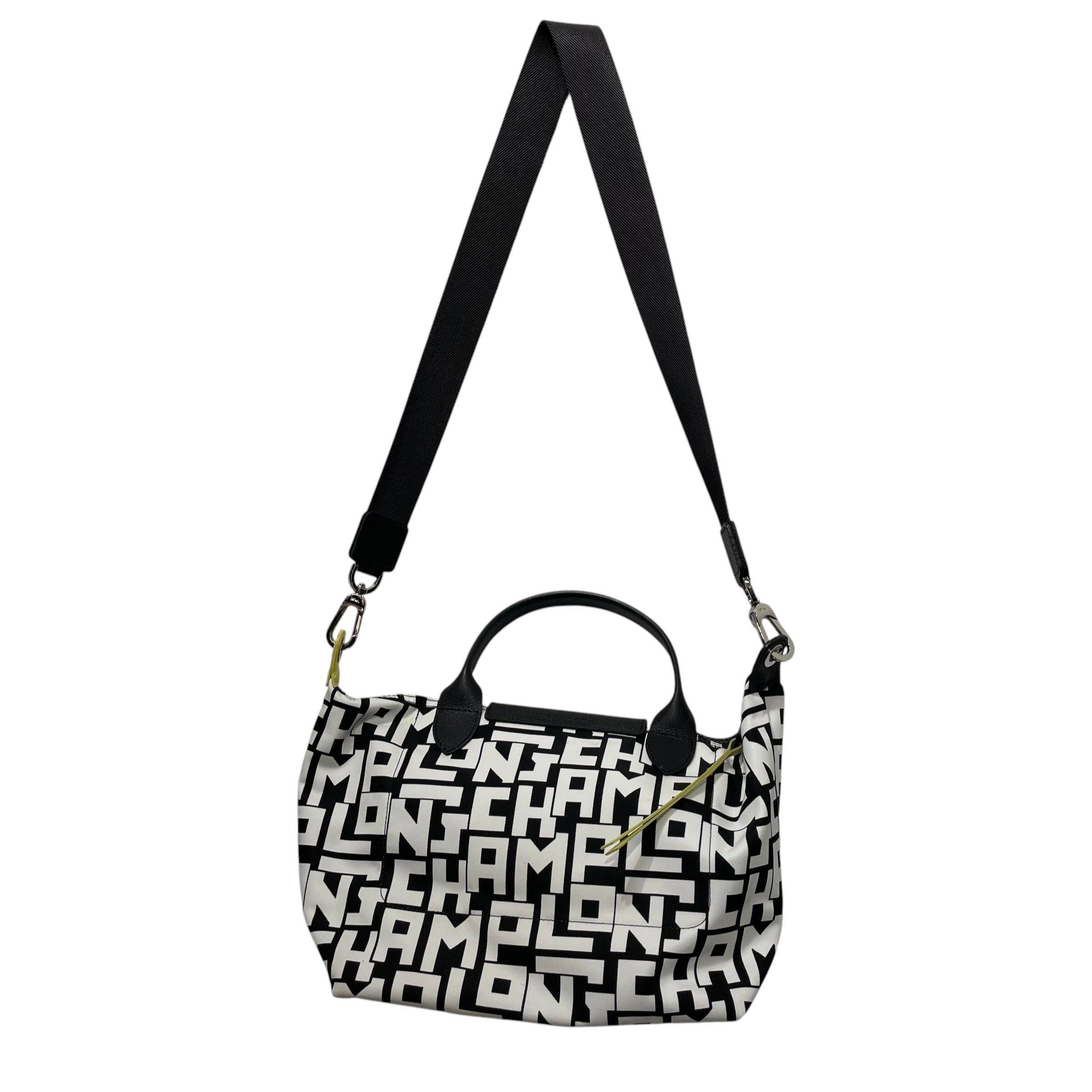 LONGCHAMP/Tote Bag/All Over Print/Nylon/WHT/LE PLIAGE LGP view 1