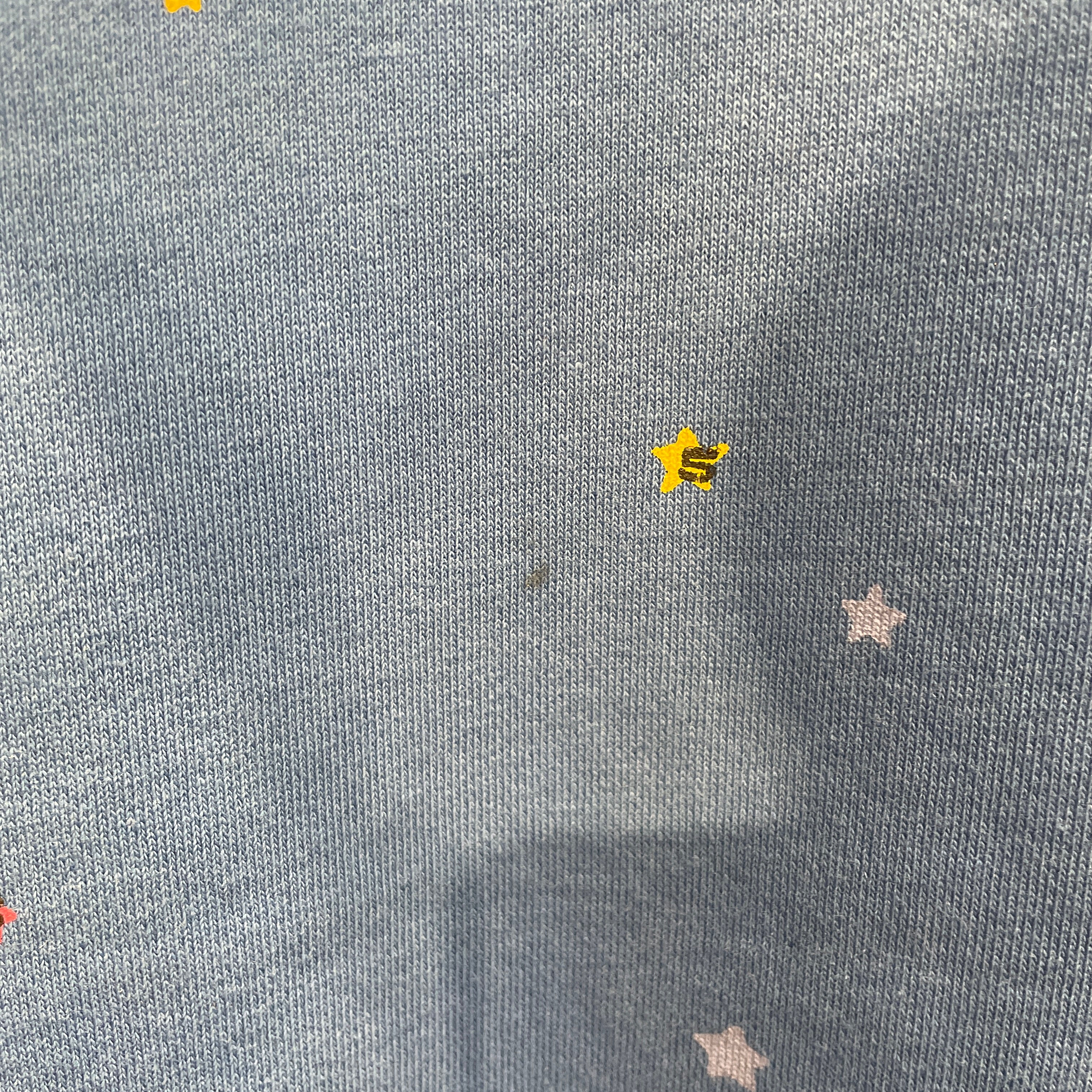 Sp5der/Hoodie/M/Graphic/Cotton/BLU/YELLOW LOGO/ STARS view 6
