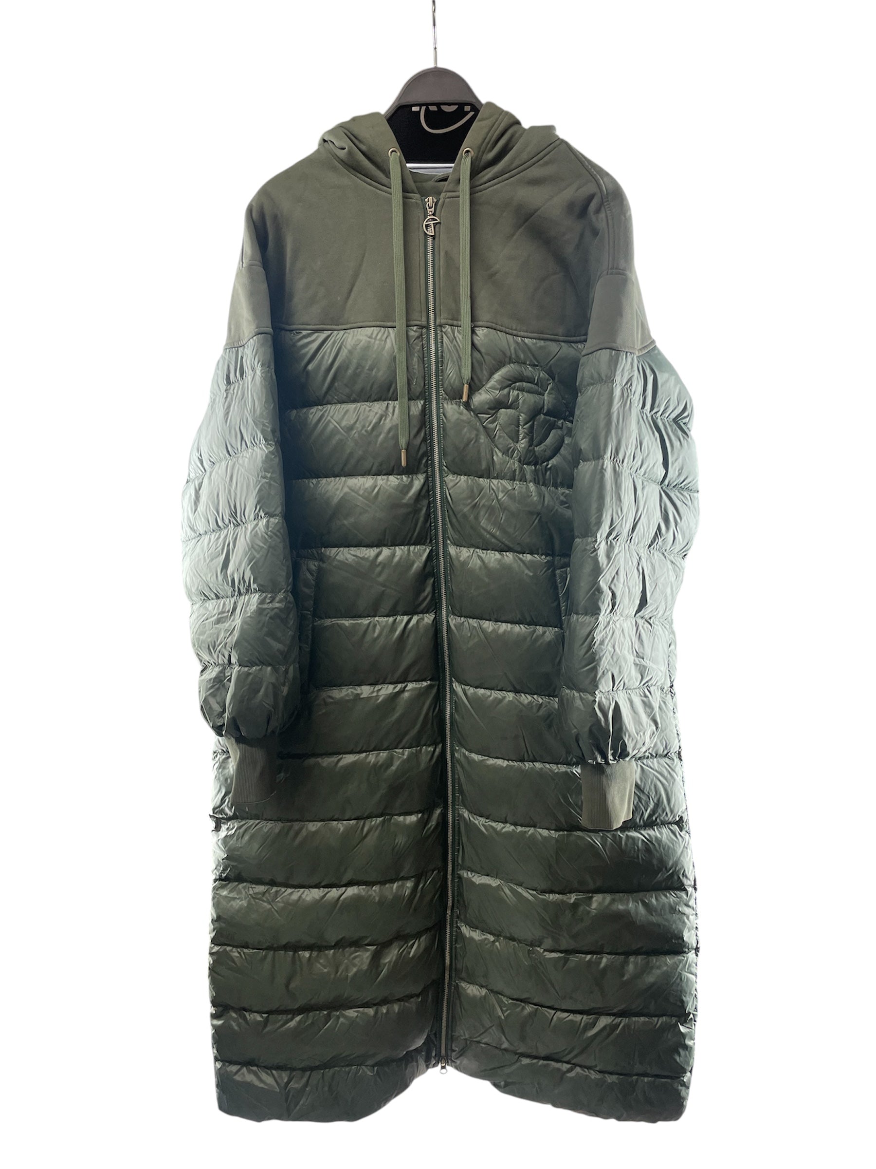 Telfar/Trench Coat/M/Nylon/GRN/PUFFER DOWN LONG COAT view 1
