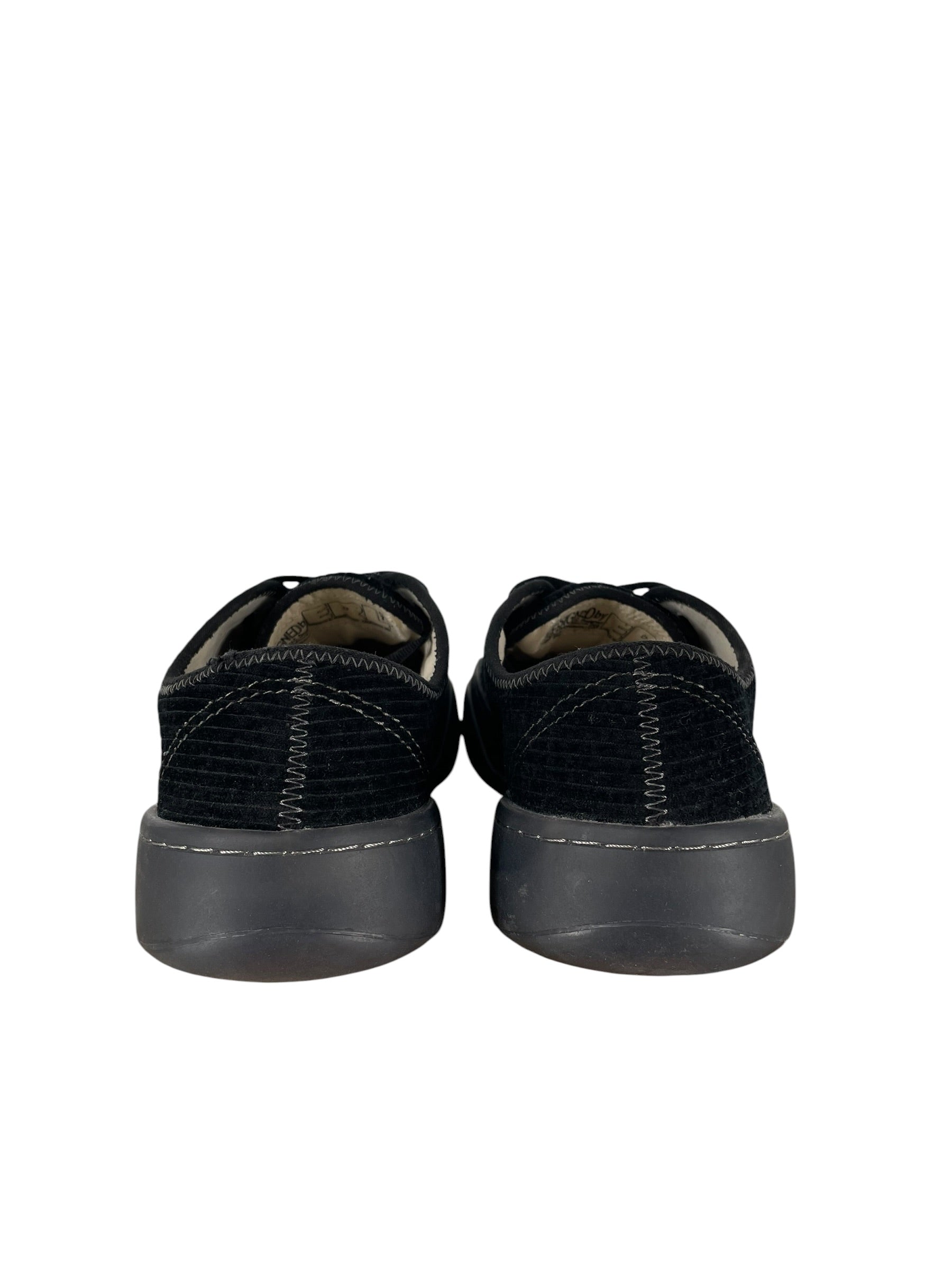ERL/Low-Sneakers/US 11/Cotton/BLK/camino black low view 3