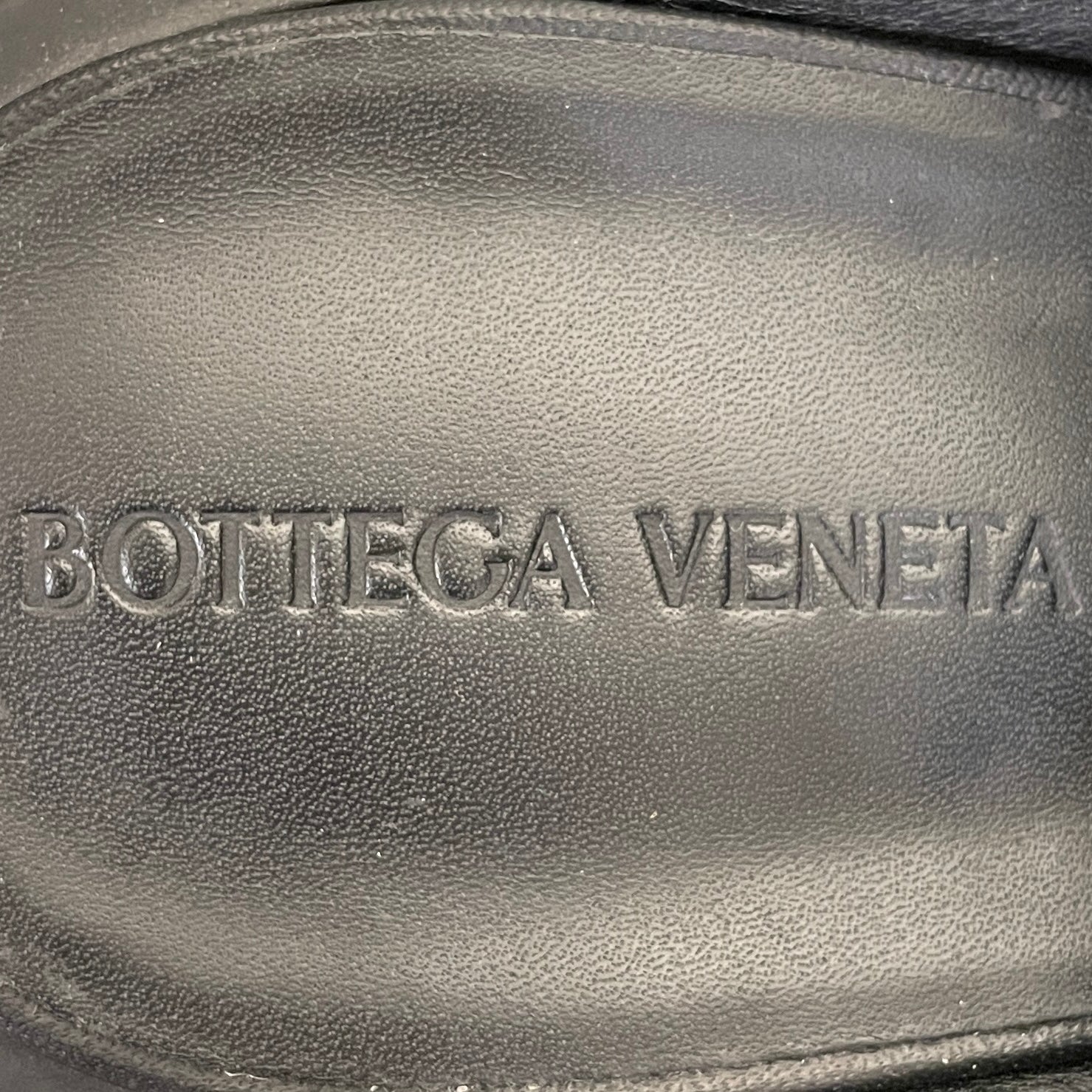 BOTTEGA VENETA/Shoes/EU 38/BLK/Flash mule green sole view 6