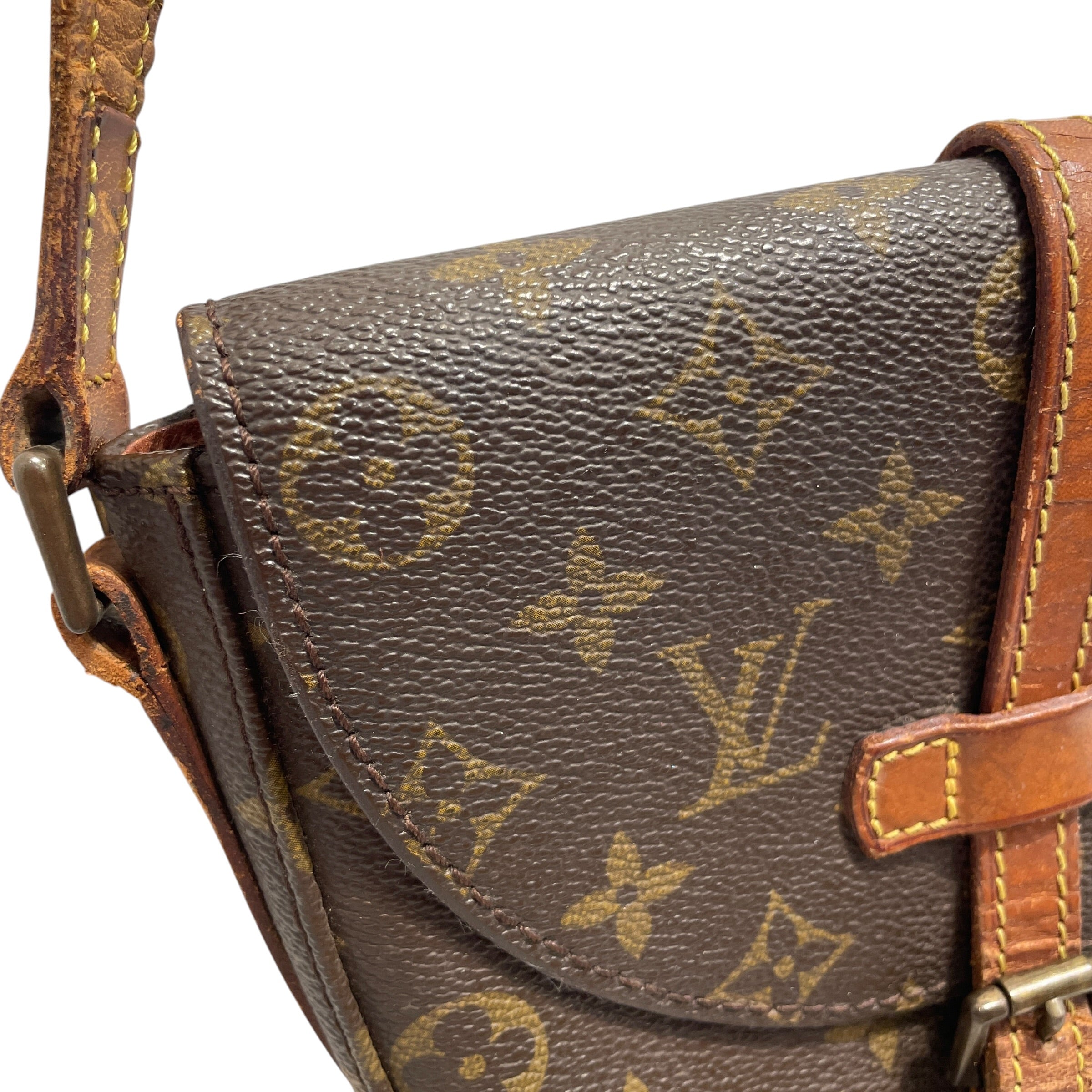 LOUIS VUITTON/Cross Body Bag/Monogram/Leather/BRW/Chantilly Pm view 6