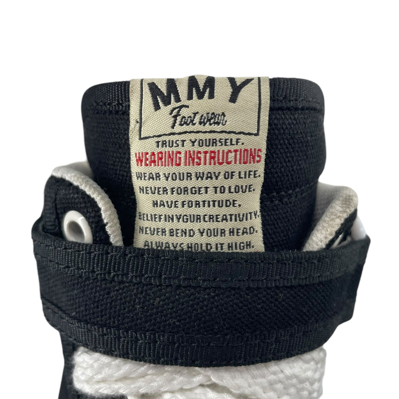 MIHARA YASUHIRO/Hi-Sneakers/US 8/Cotton/BLK/STRAP