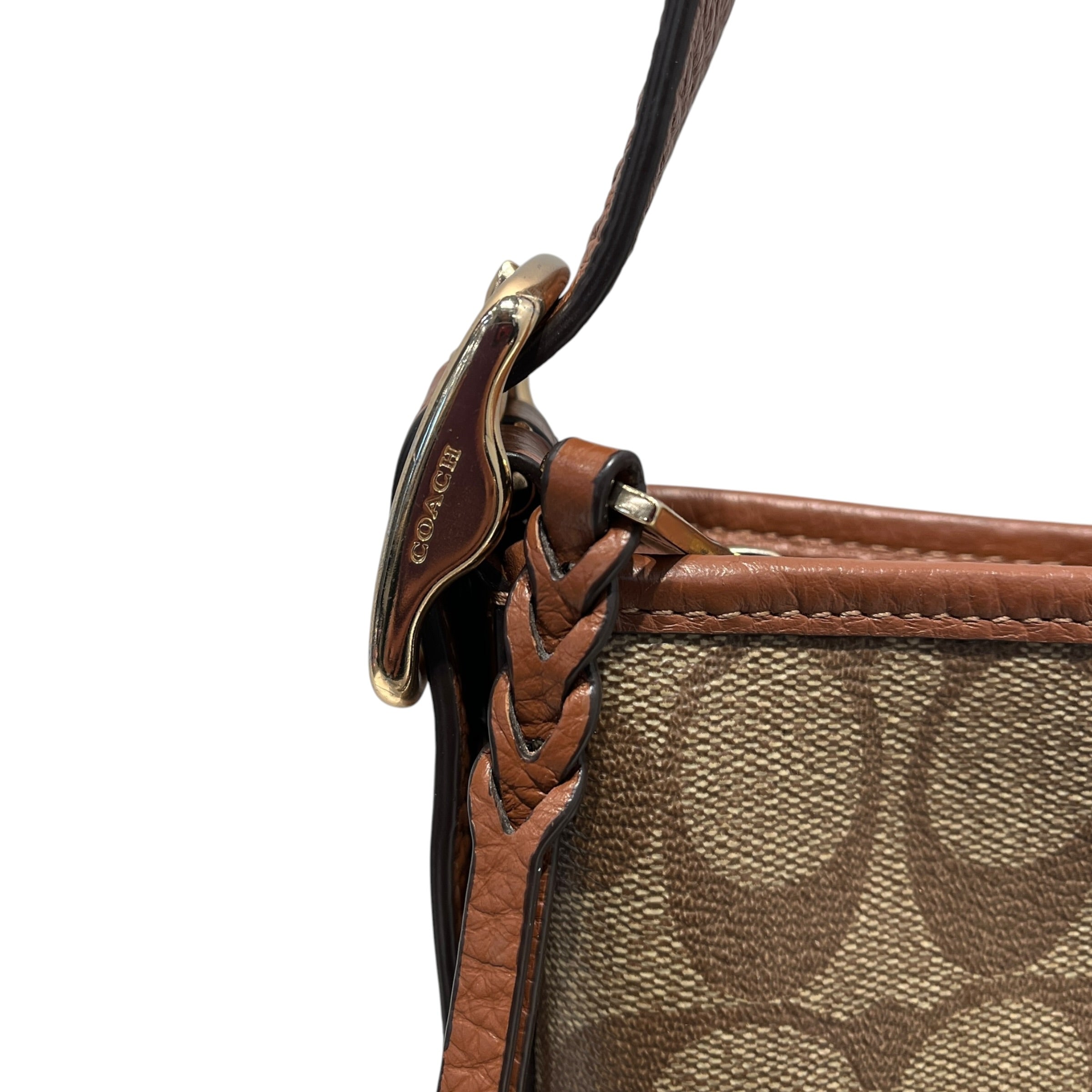 COACH/Hand Bag/Leather/BRW/MONOGRAM view 8