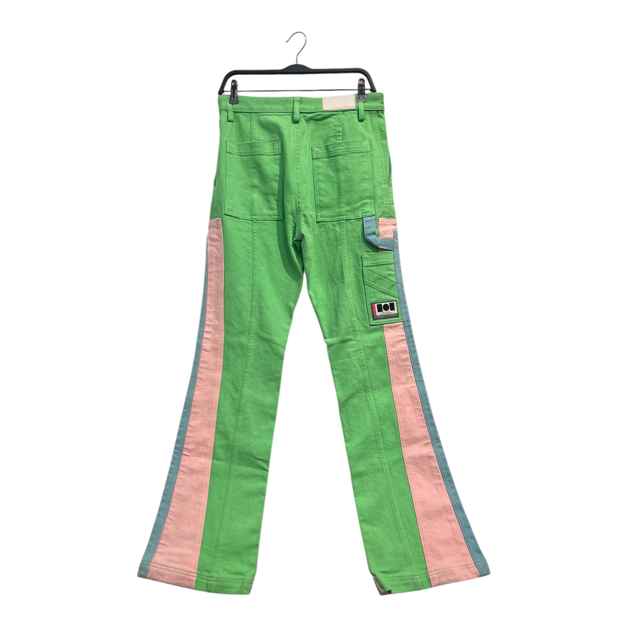 NAHMIAS/Pants/30/Cotton/MLT/MULTICOLOR PANELLED PANTS view 2