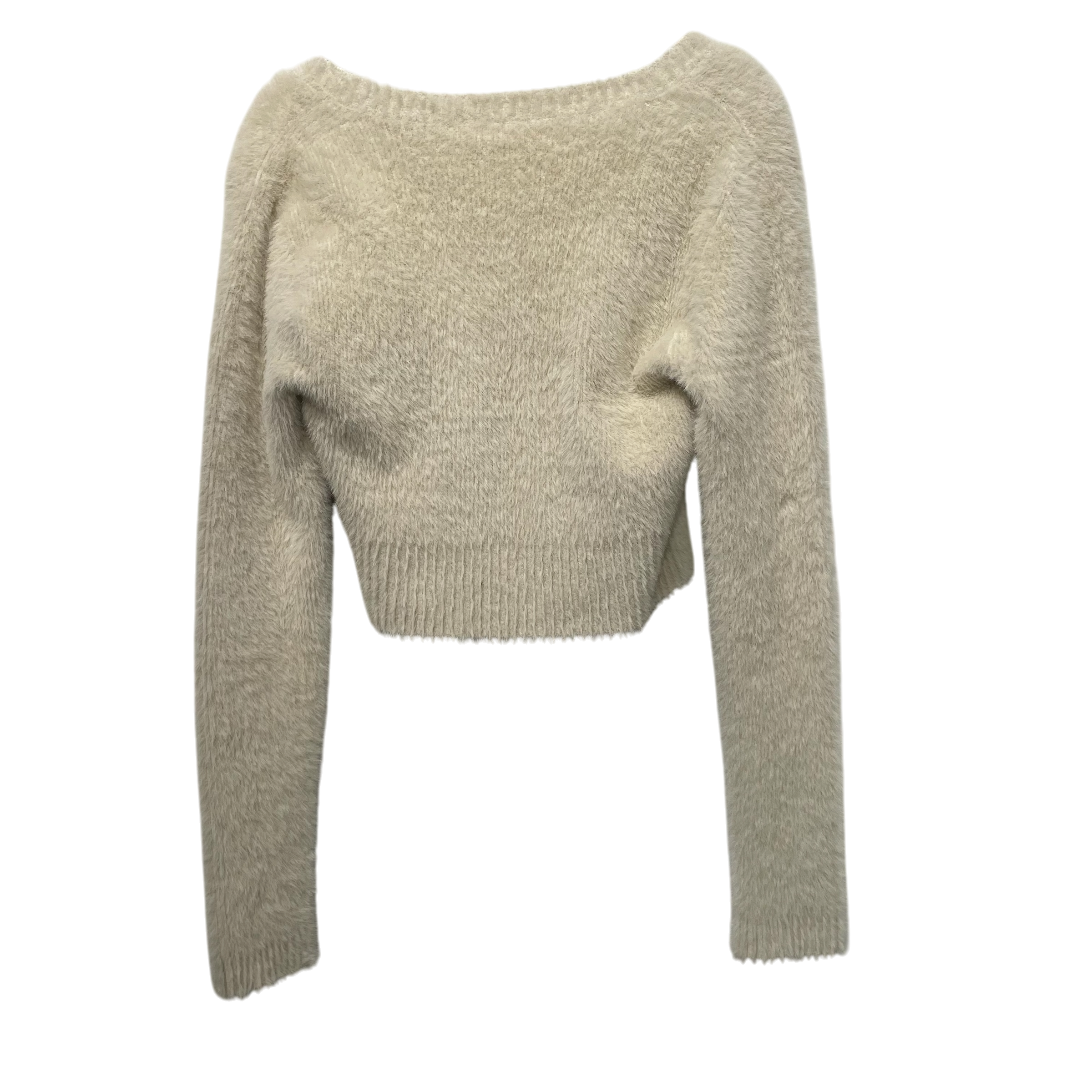 JACQUEMUS/Cardigan/S/Acrylic/WHT/ view 2