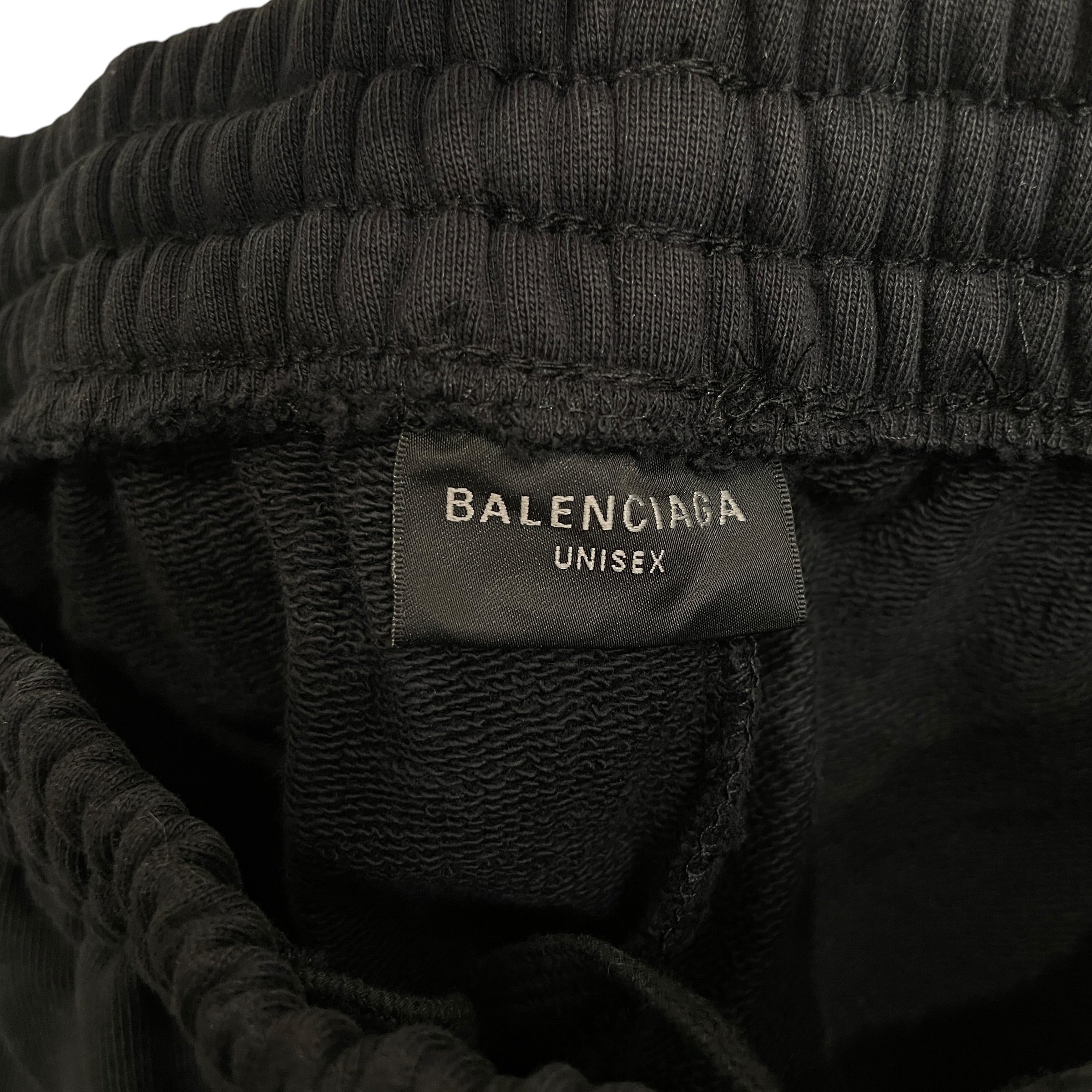 BALENCIAGA/Shorts/XXS/Cotton/BLK/DOUBLE O EMBRIODERY view 3