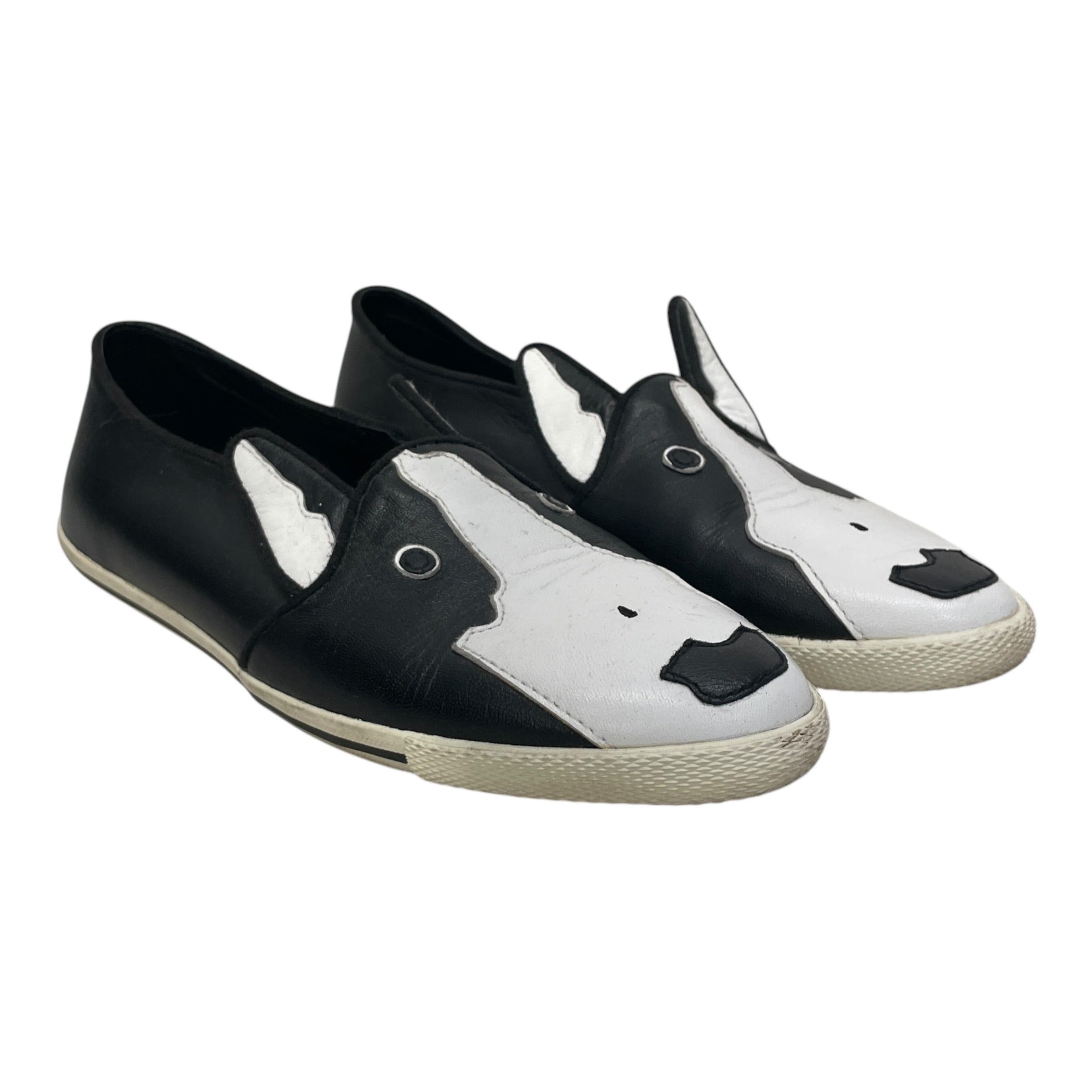 MARC BY MARC JACOBS/Flat Shoes/EU 38/Leather/BLK/NEVILLE PUPPY SHOES view 1
