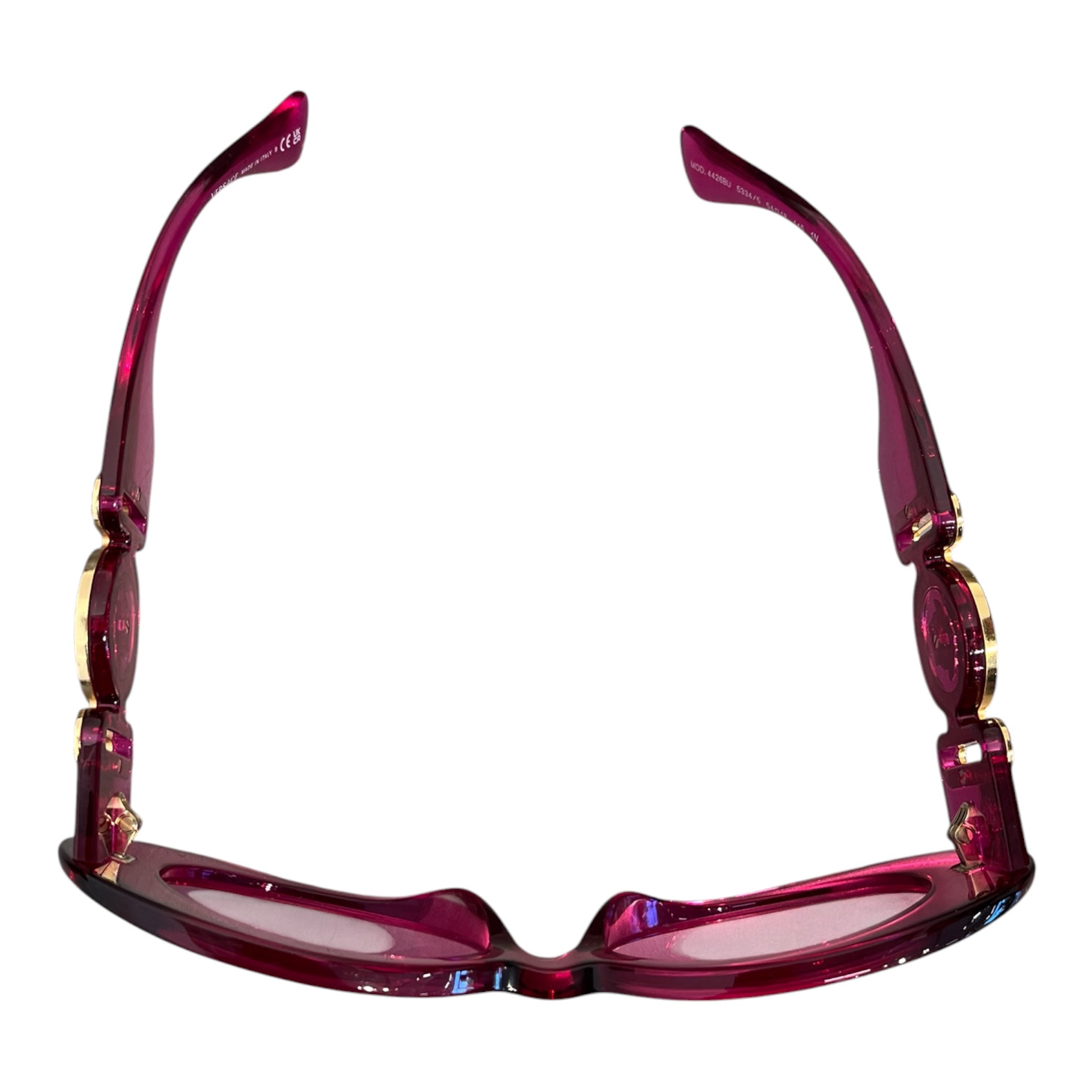 GIANNI VERSACE/Sunglasses/Plastic/PNK/Oval/L's/V4426BU view 3