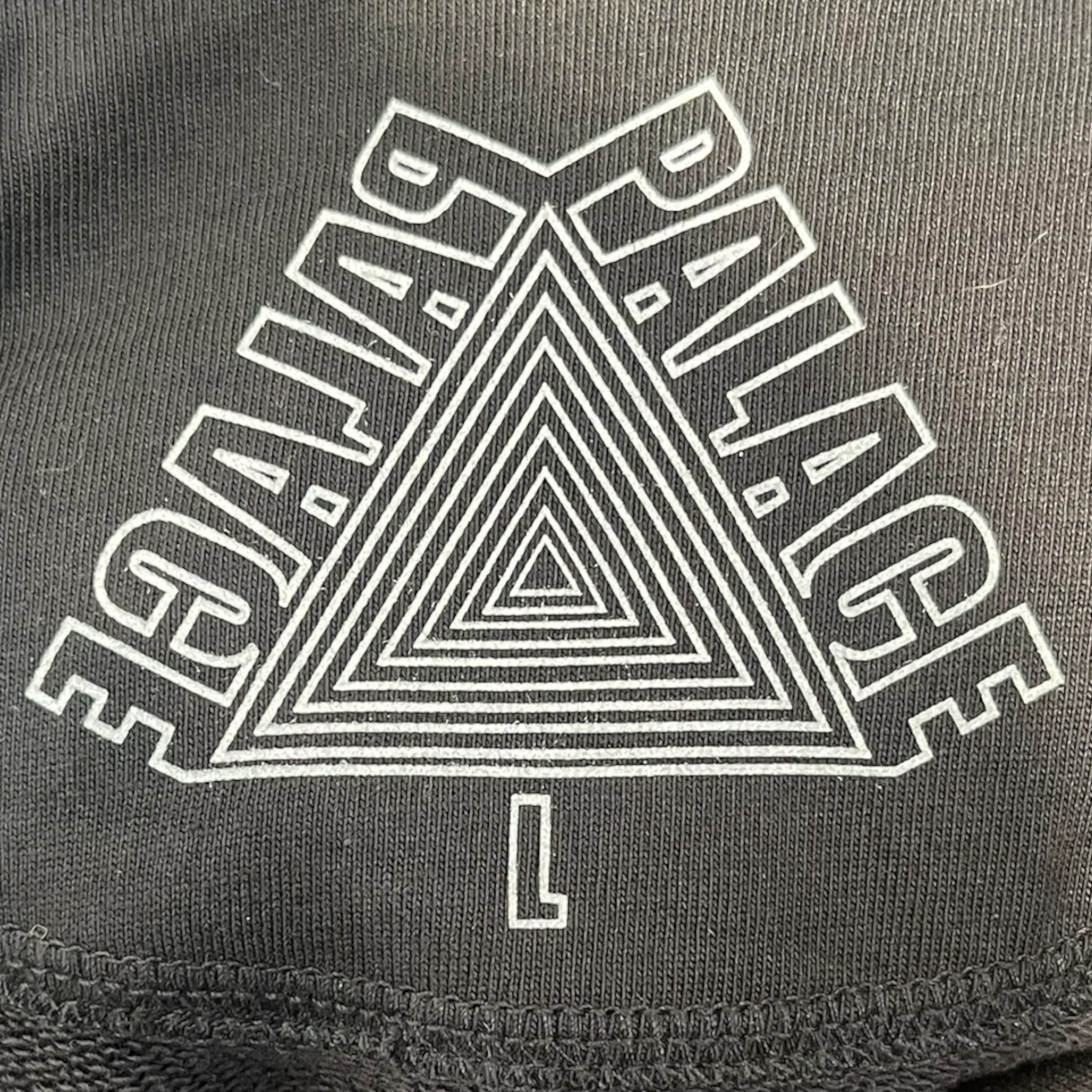 PALACE/Hoodie/L/Graphic/Cotton/BLK/LOTTIES DEVIL YELLOW CHAIN view 3