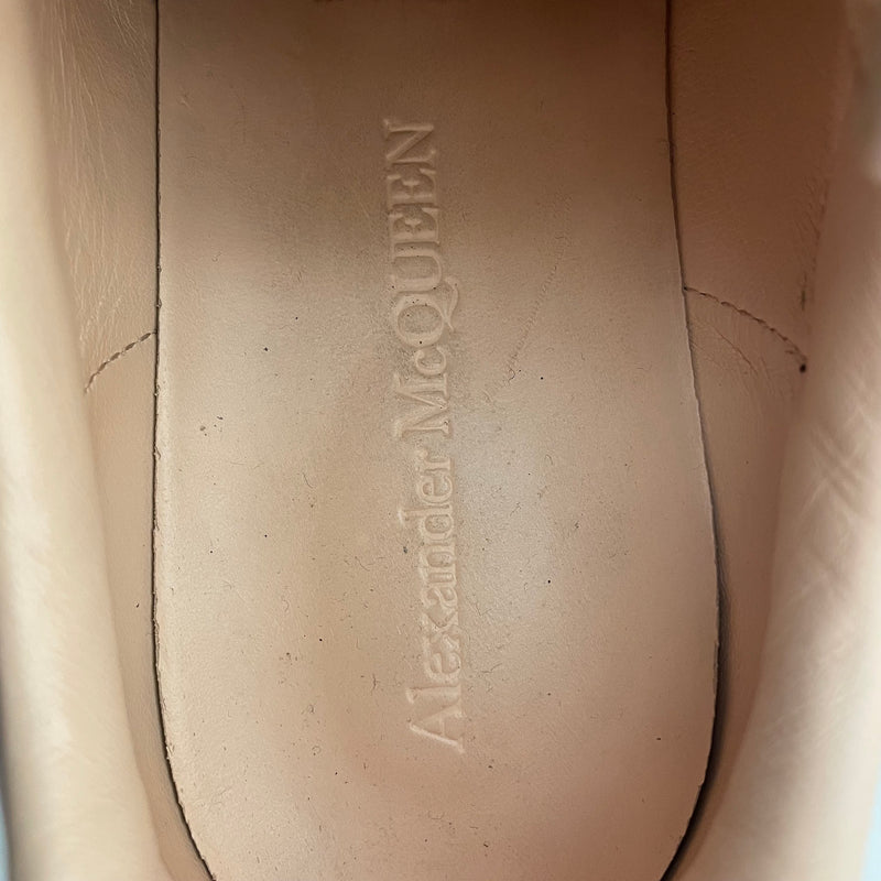 Alexander McQueen/Low-Sneakers/EU 40/PNK/VELVET