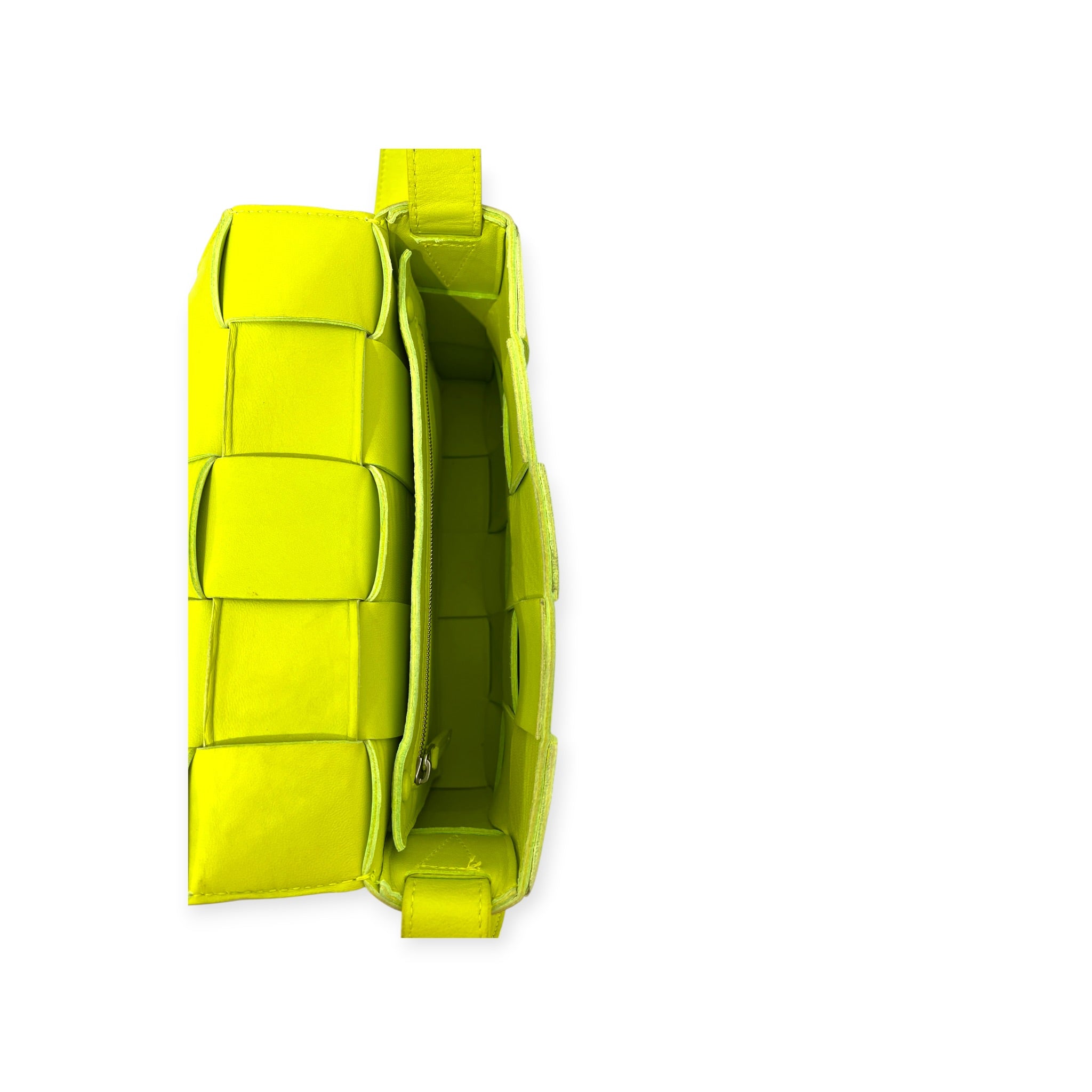 BOTTEGA VENETA/Bag/Leather/GRN/NEON CASETTE BAG view 4