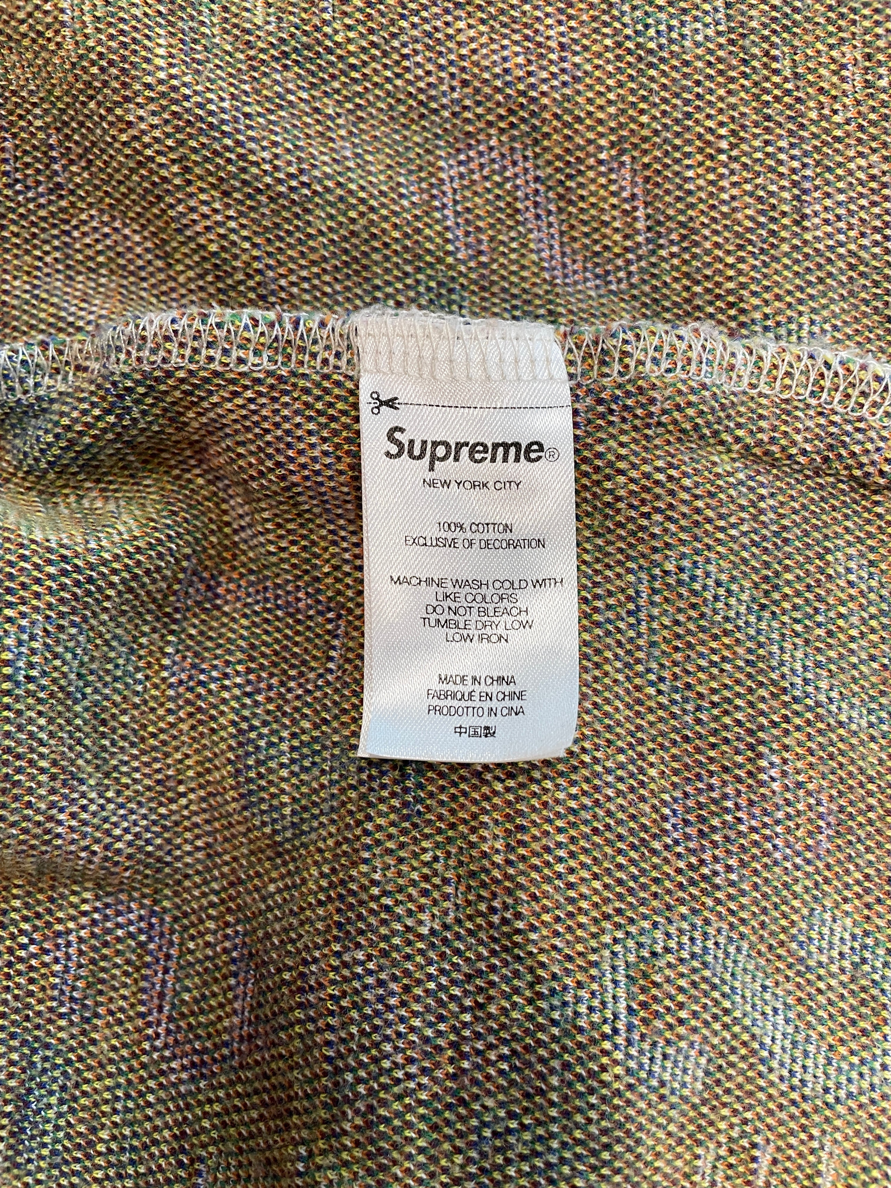Supreme/LS T-Shirt/L/Cotton/MLT/All Over Print/MULTI COLOR DOLLAR SYMBOLS view 6