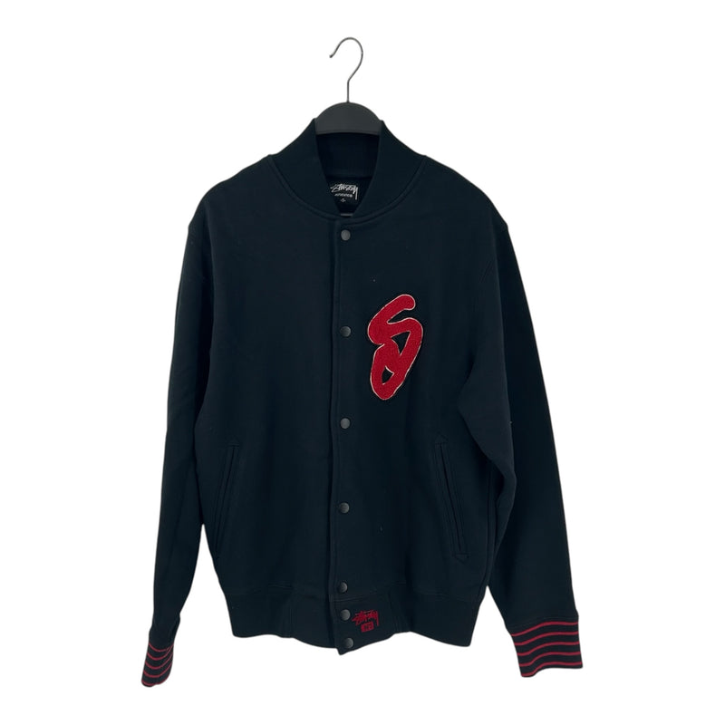 STUSSY/Jacket/S/Black/Cotton