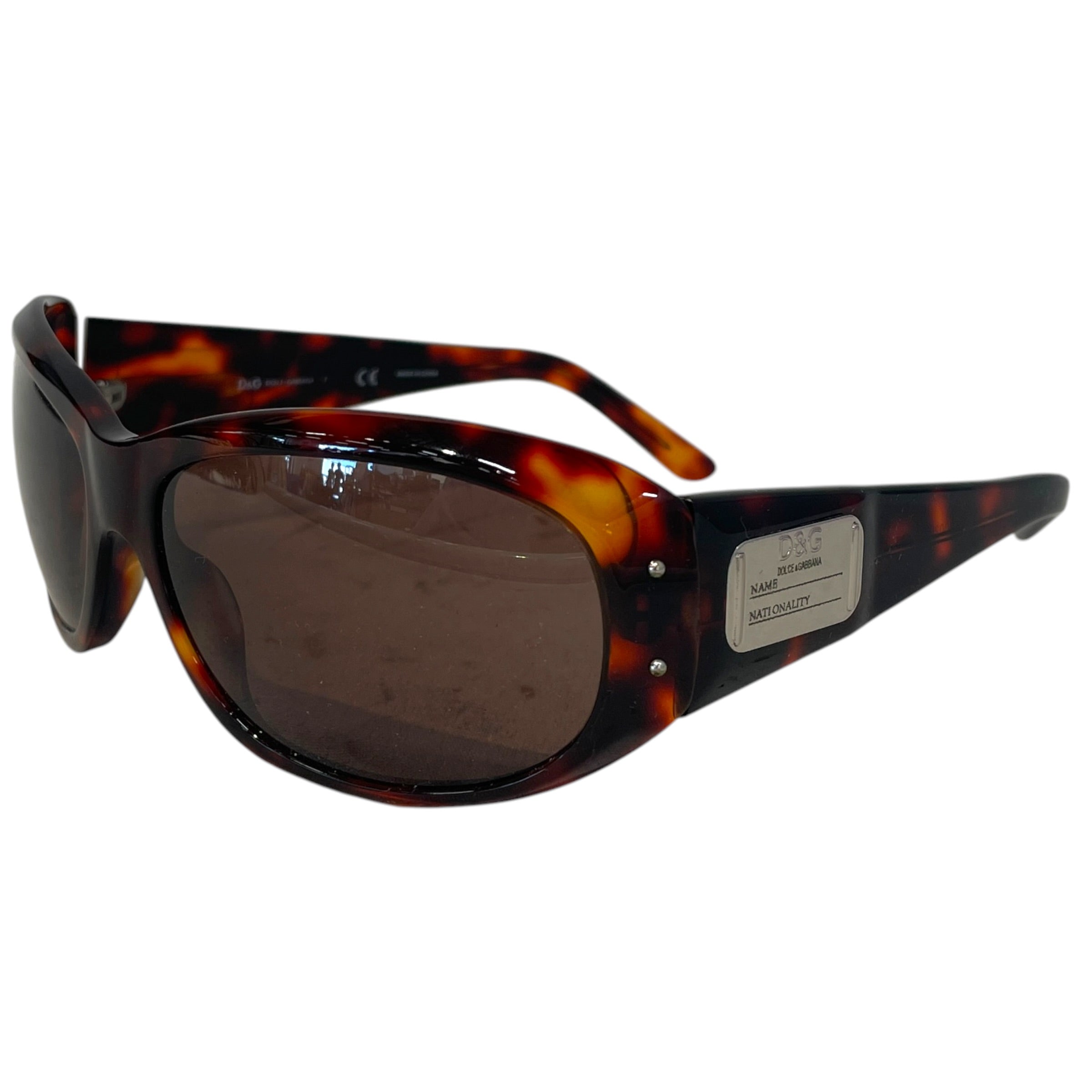 DOLCE&GABBANA/Sunglasses/Animal Pattern/Celluloid/BRW/L's/dg3029 view 2