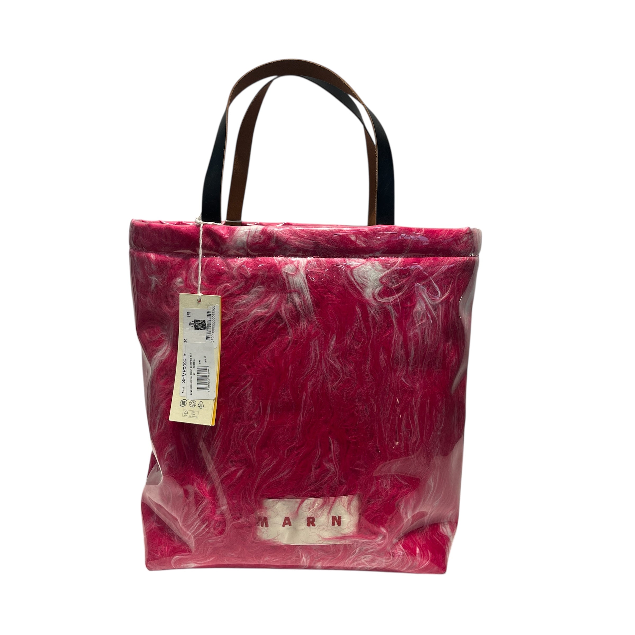 MARNI/Tote Bag/Mohair/PNK/PLATIC MOHAIR BAG BNWT view 1