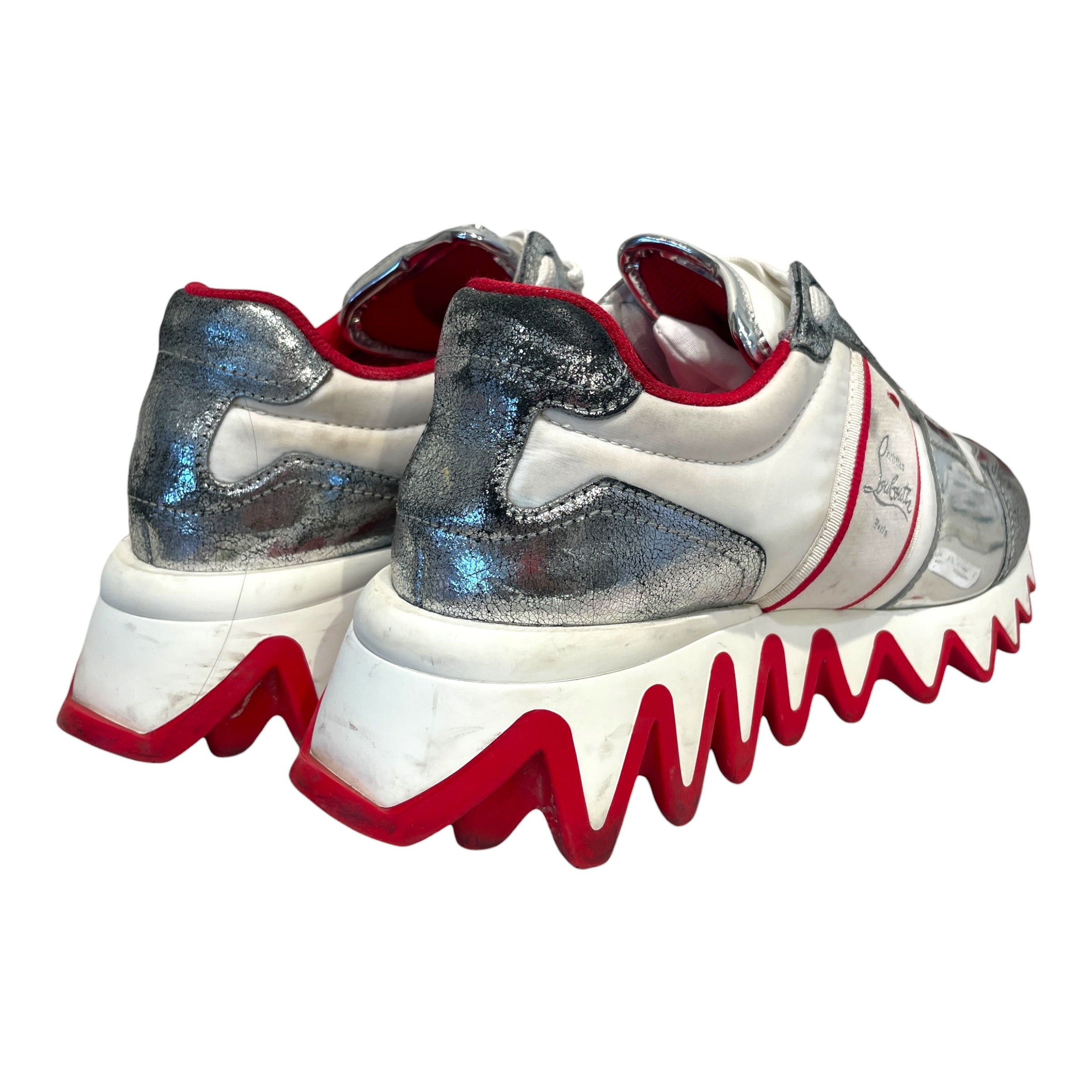 Christian Louboutin/Low-Sneakers/EU 37/Leather/MLT/Nastroshark Sneaker view 2