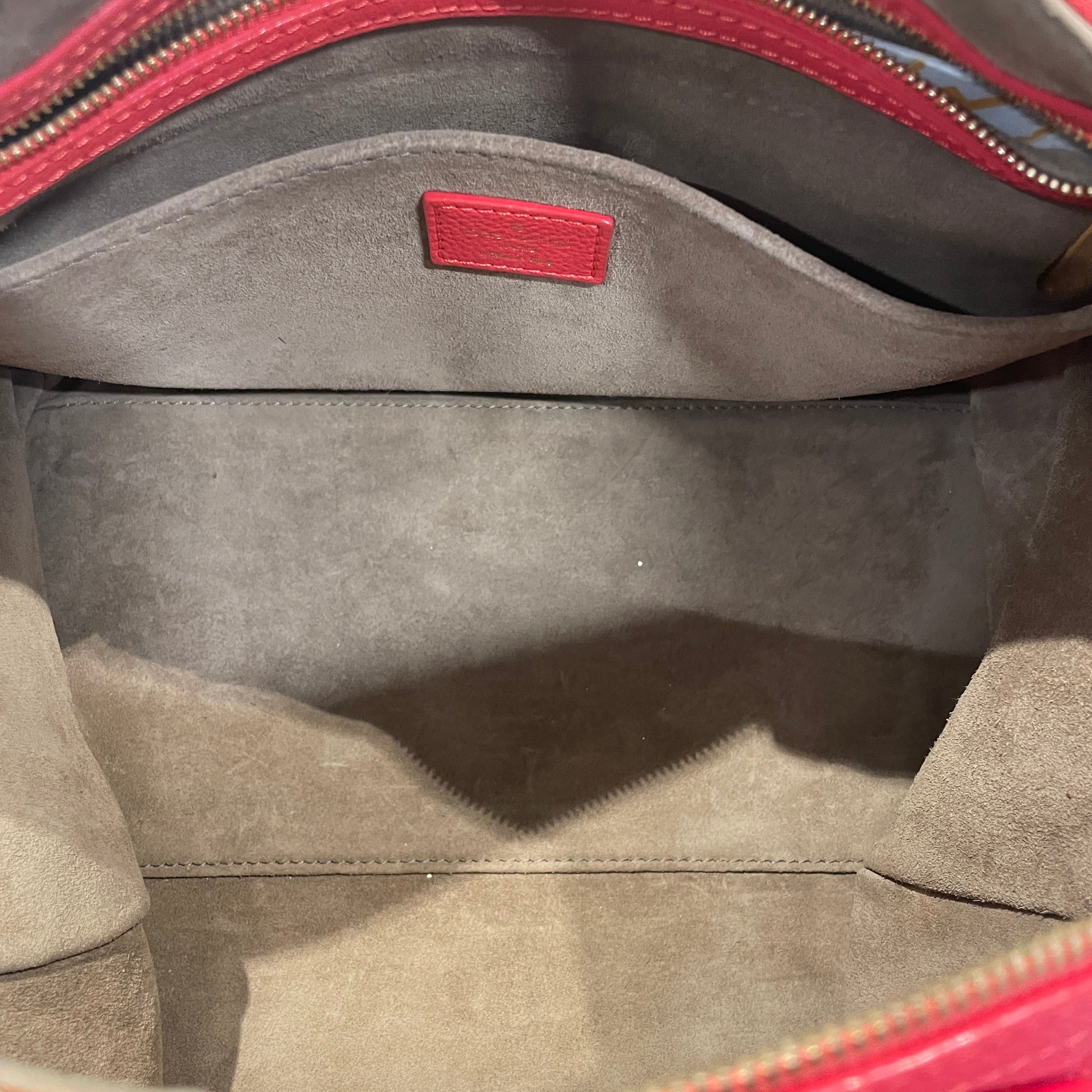 LOUIS VUITTON/Bag/Leather/RED/MULTI STRAP view 3
