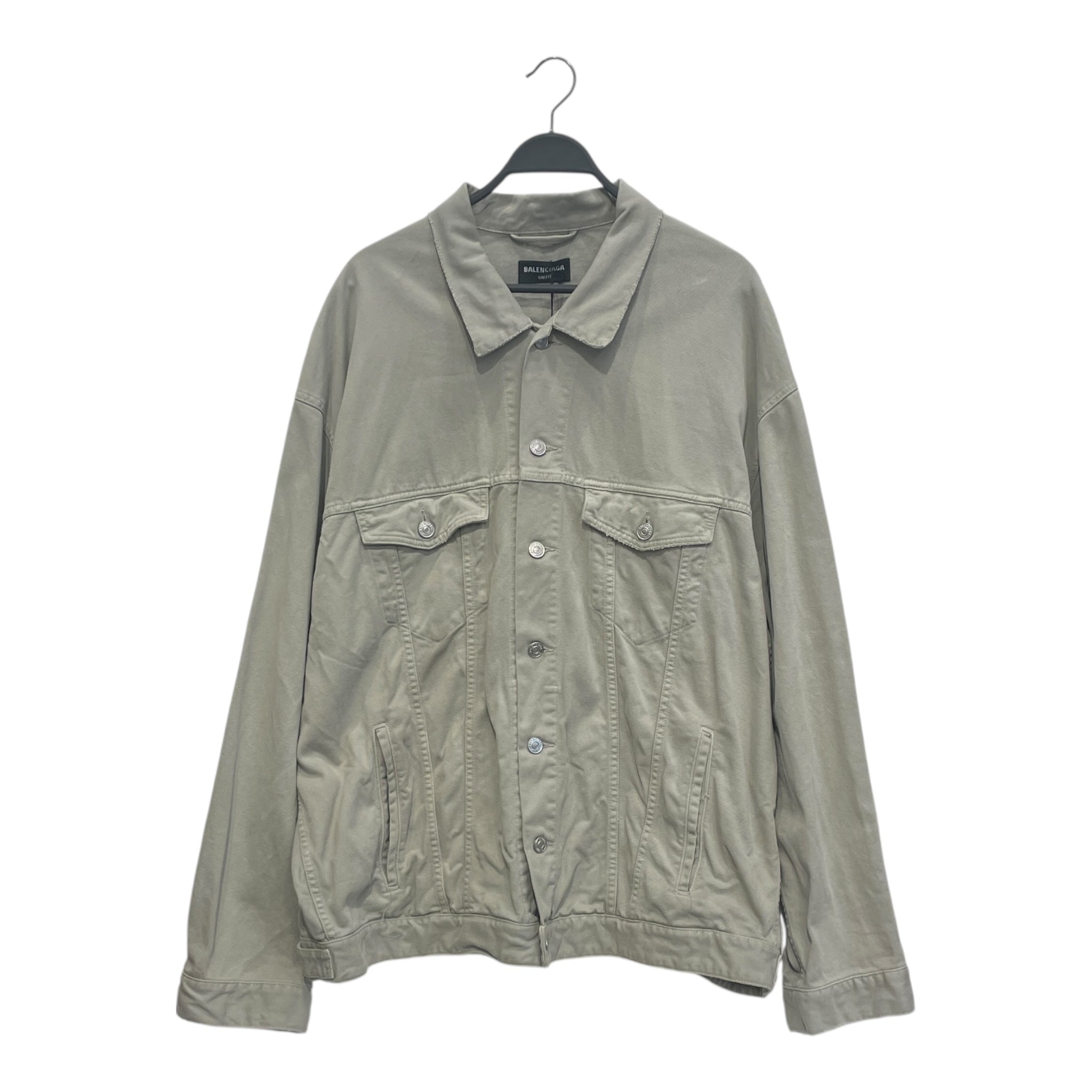 BALENCIAGA/Denim Jkt/2/Denim/GRN/DBL BREAST POCKET/SLV BUTTON view 1