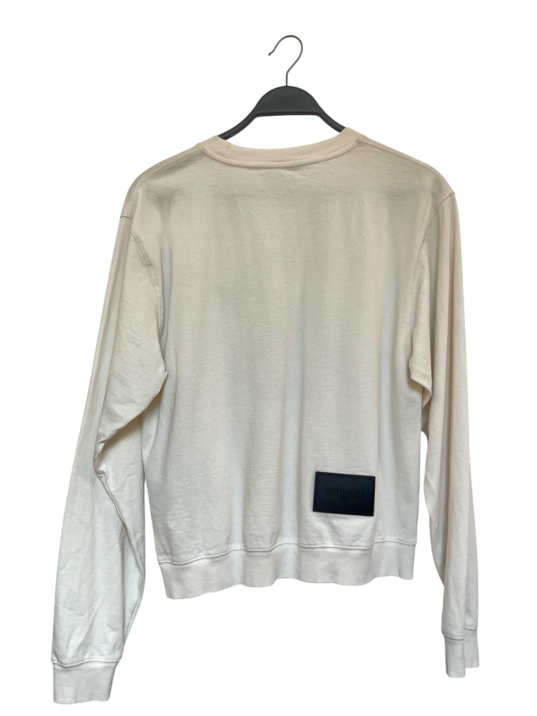 WE11DONE/T-Shirt/S/Cotton/WHT/ view 2