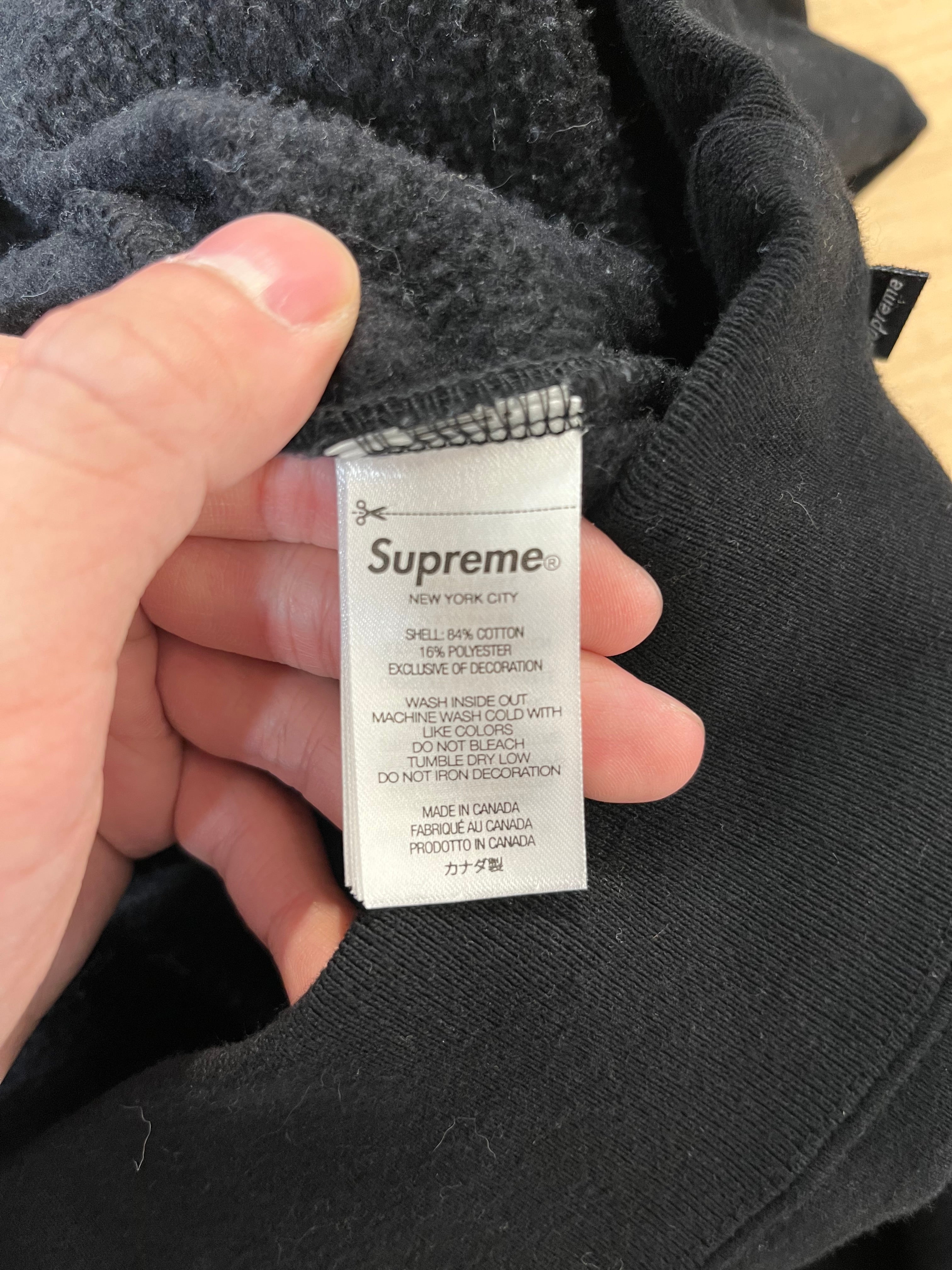 Supreme/Hoodie/M/Cotton/BLK/Supreme New York (2016) view 5