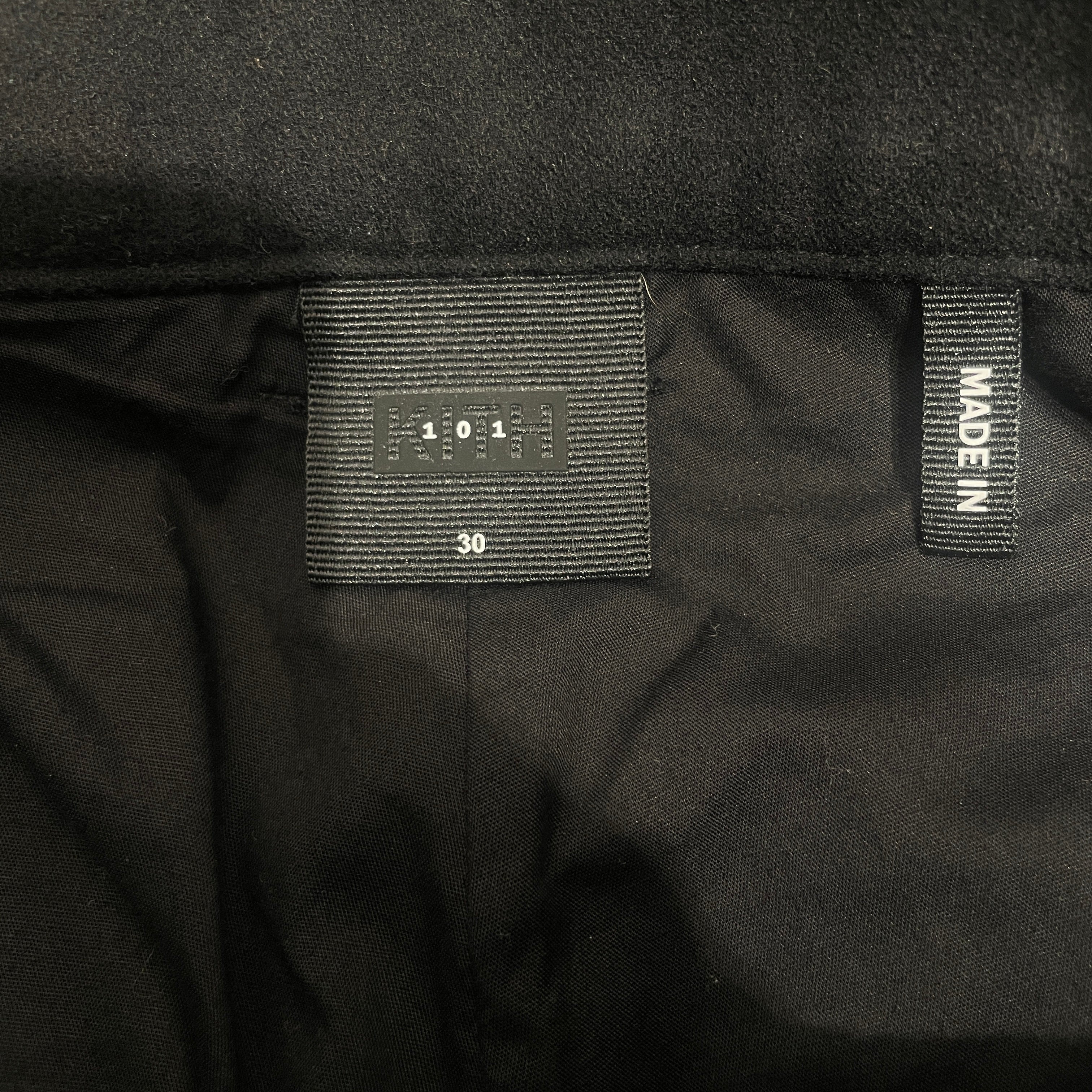 KITH/Pants/30/Wool/BLK/101 view 3