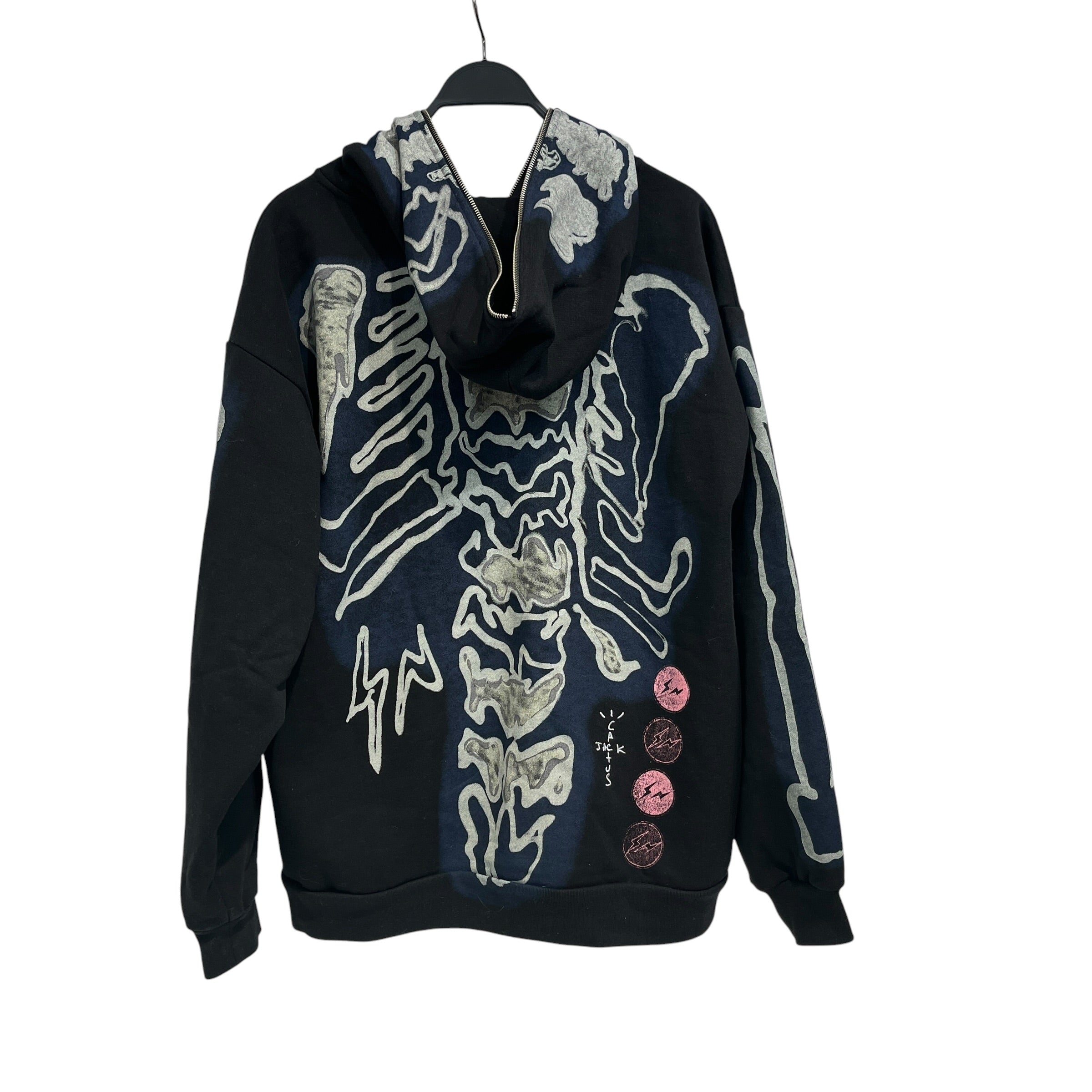 CACTUS JACK/FRAGMENT/Hoodie/XL/Cotton/BLK/ view 2