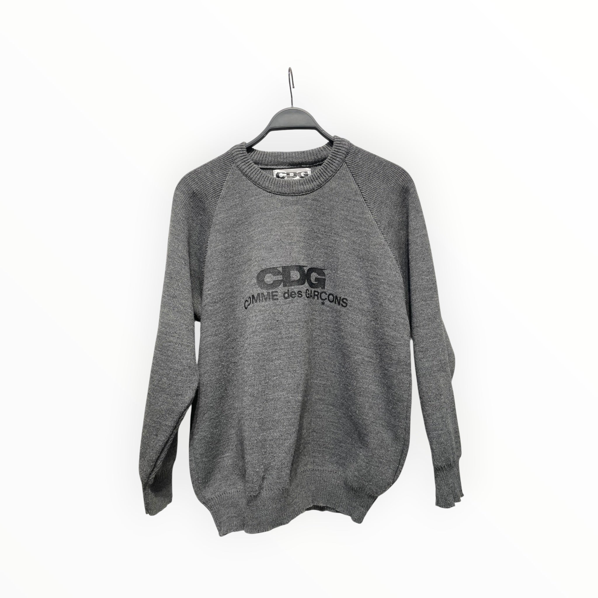 COMME des GARCONS/Sweater/XL/Acrylic/GRY/ view 1