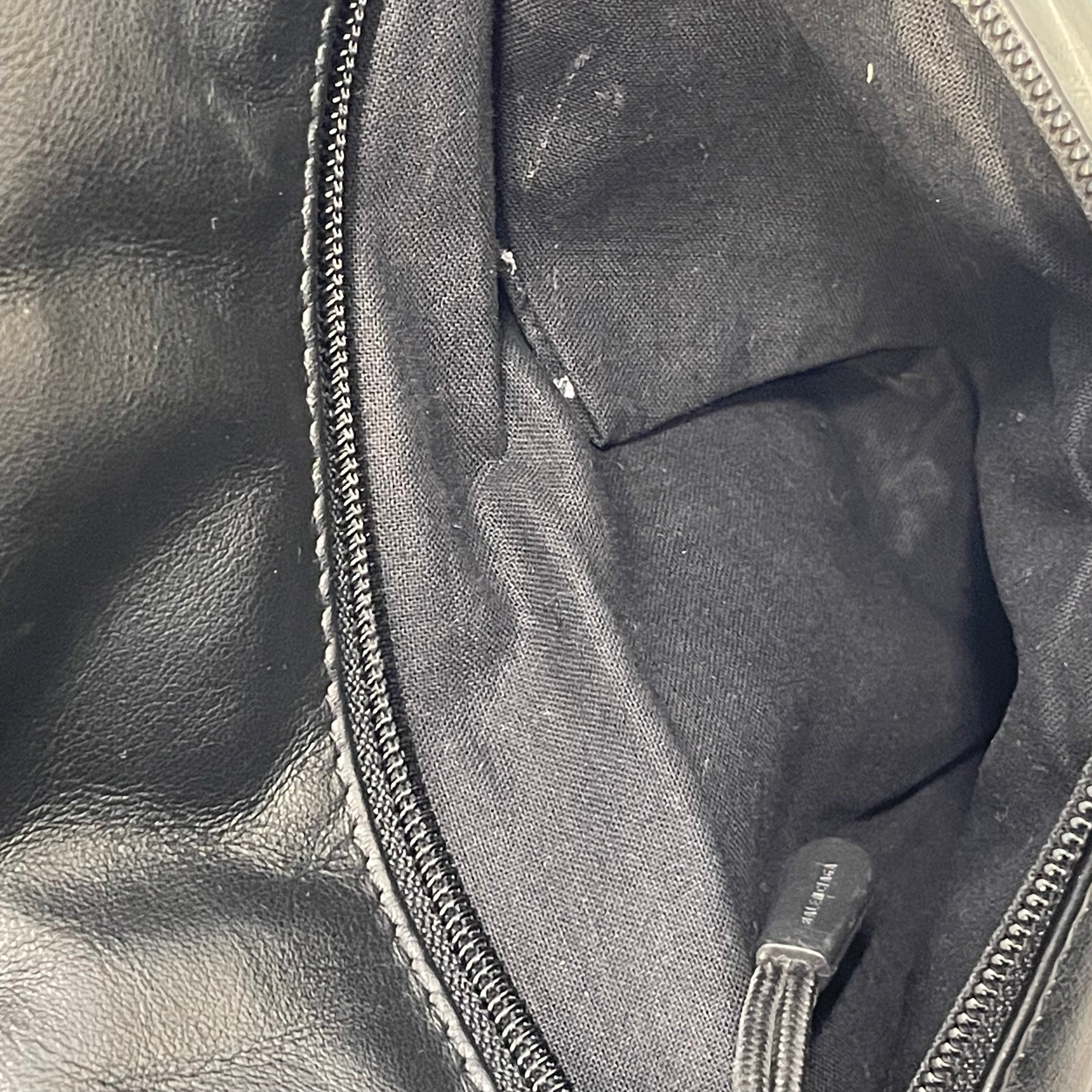 BALENCIAGA/Fanny Pack/Leather/BLK/PUFFY LEATHER BELTPACK view 7