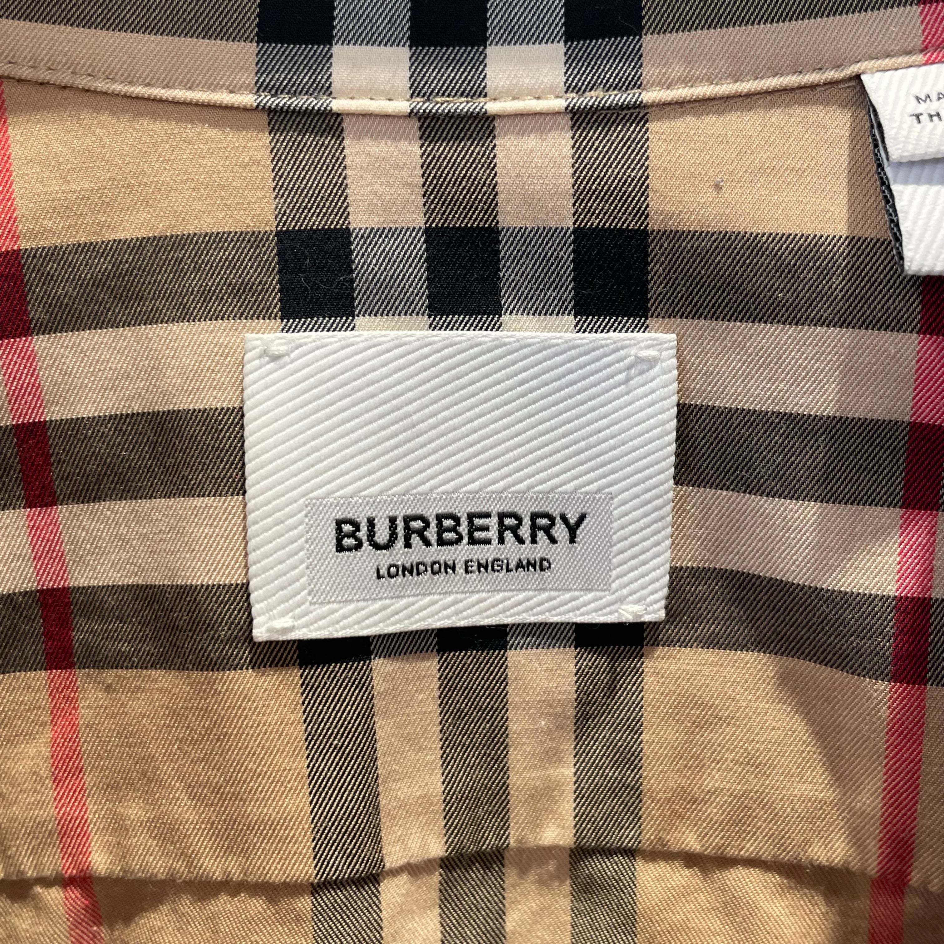 BURBERRY LONDON/LS Shirt/Plaid/Cotton/BRW/Burberry  Vintage Check Shirt view 3