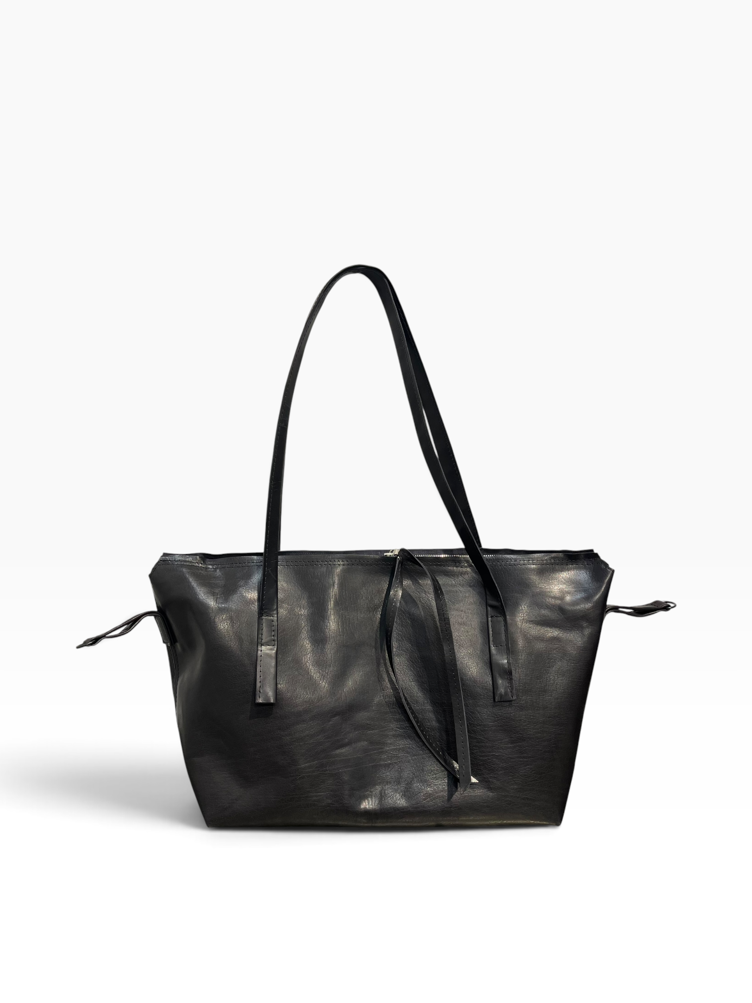 NKTRMNV/Bag/BLK/large with long handles view 2