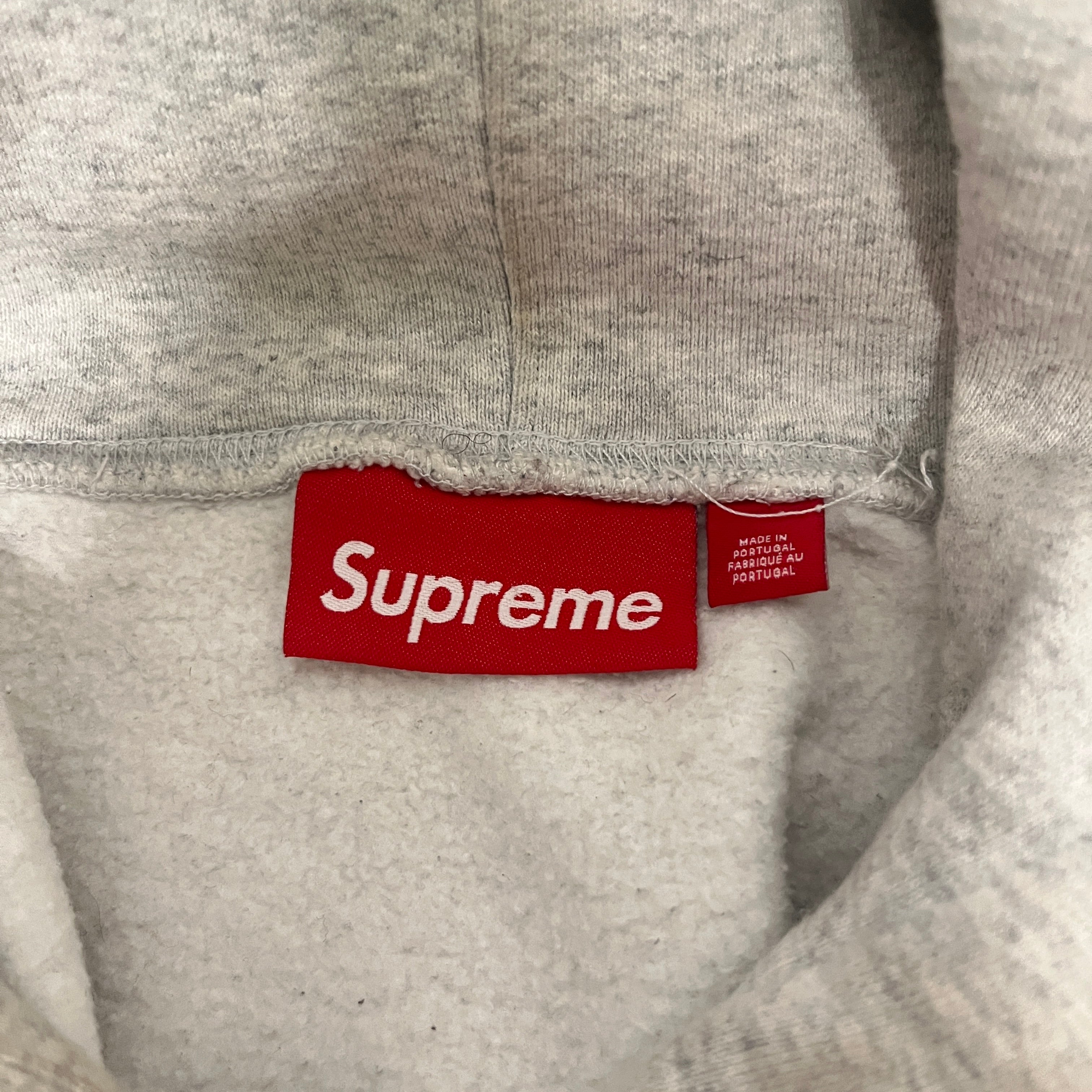 Supreme/Hoodie/XL/Cotton/GRY/NEW WORLD ORDER HOODIE view 3