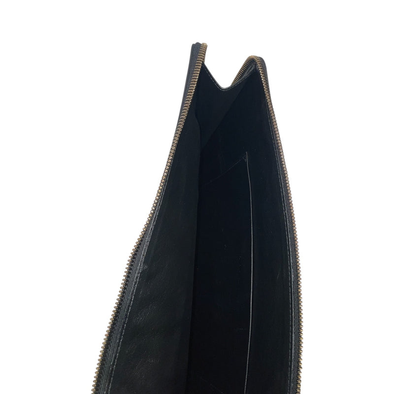 BALENCIAGA/Bag/OS/Leather/BLK/City Clutch Bag