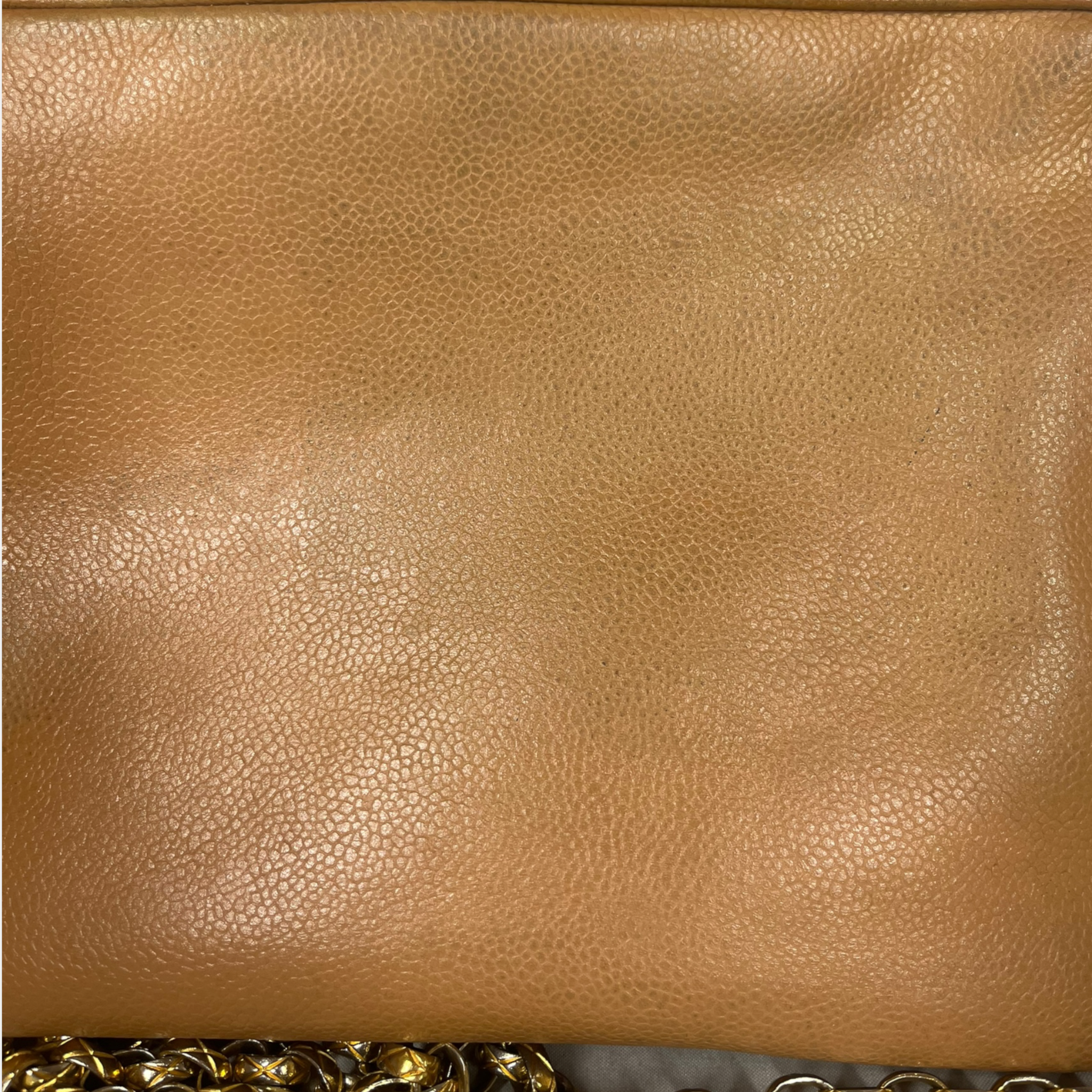 CHANEL/Bag/Leather/BEG/Cavier Gold Ball Shoulder Bag view 9
