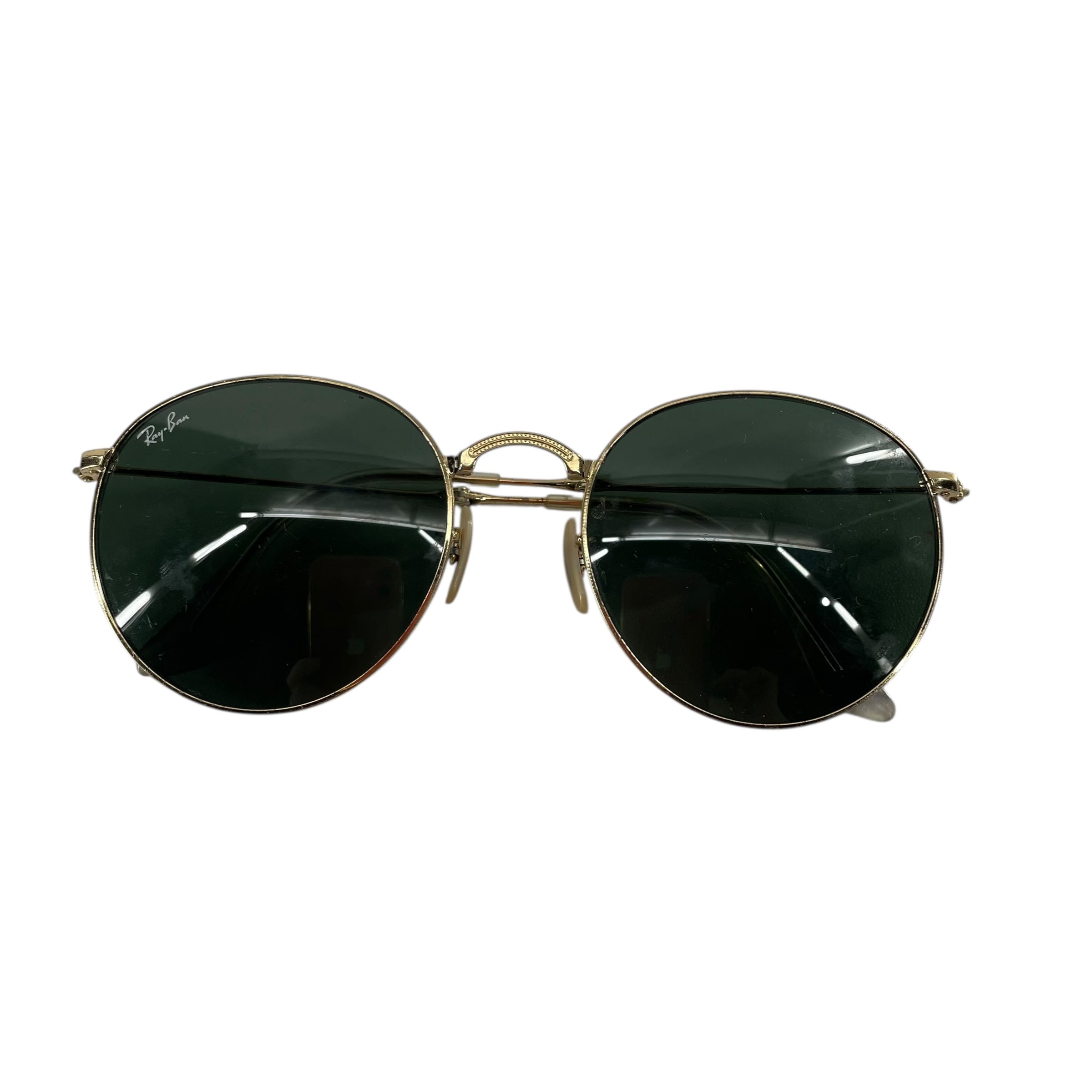 Ray-Ban/Sunglasses/OS/Celluloid/GLD/foldable view 1
