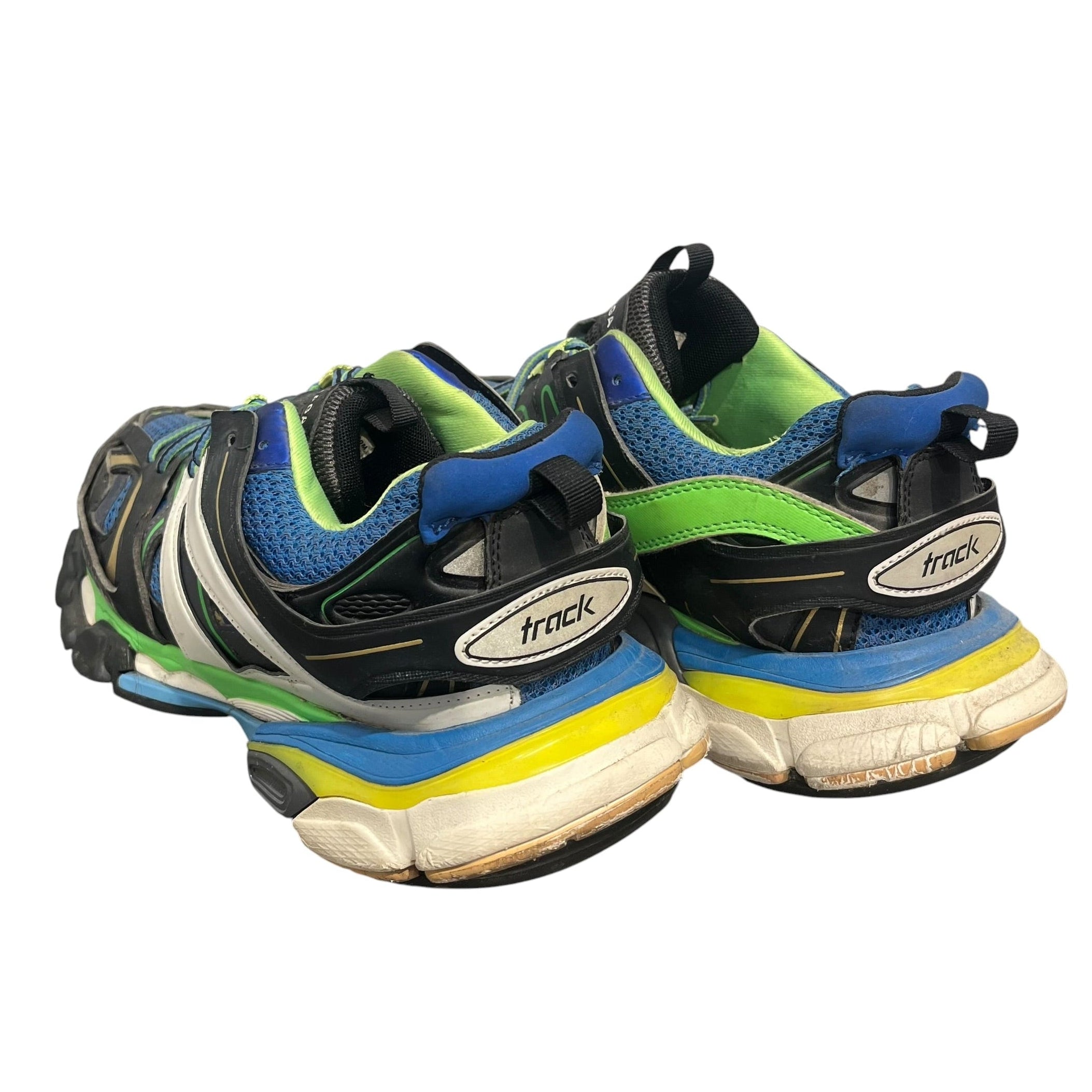 BALENCIAGA/Low-Sneakers/US 11/MLT/TRACK BLU/GRN/BLK/YEL view 2