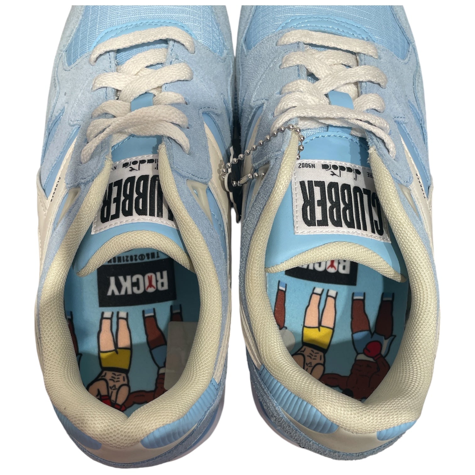 DIADORA/Low-Sneakers/US 7.5/Suede/BLU/Rocky Clubber view 3