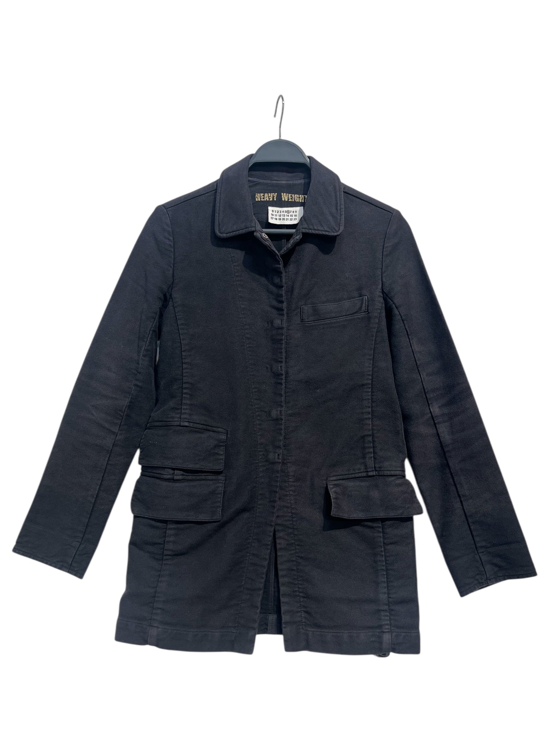 Martin Margiela/Jacket/38/Cotton/NVY/4 pocket heavy weight snaps view 1