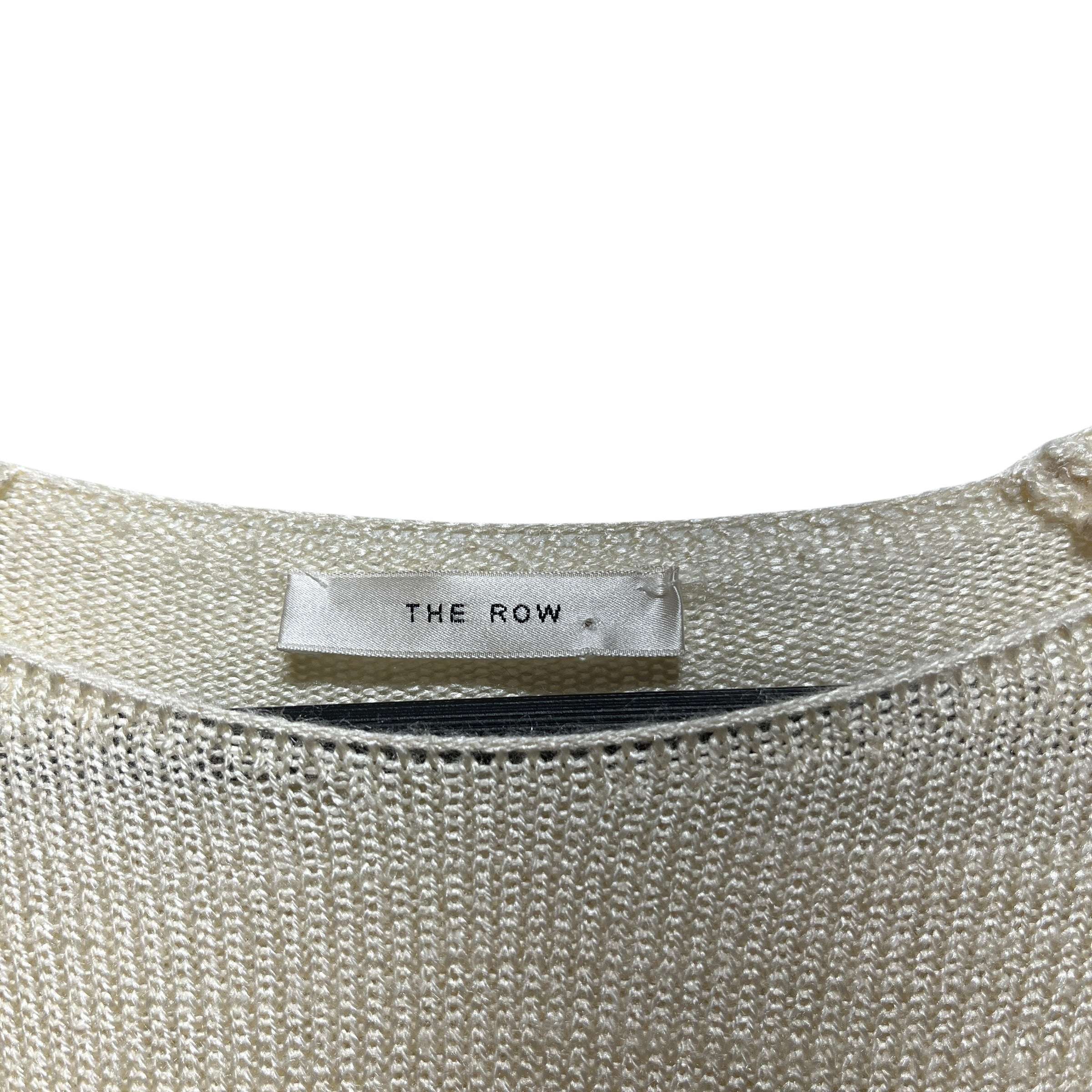 THE ROW/LS T-Shirt/L/Silk/CRM/JIPIN SHIRT view 2