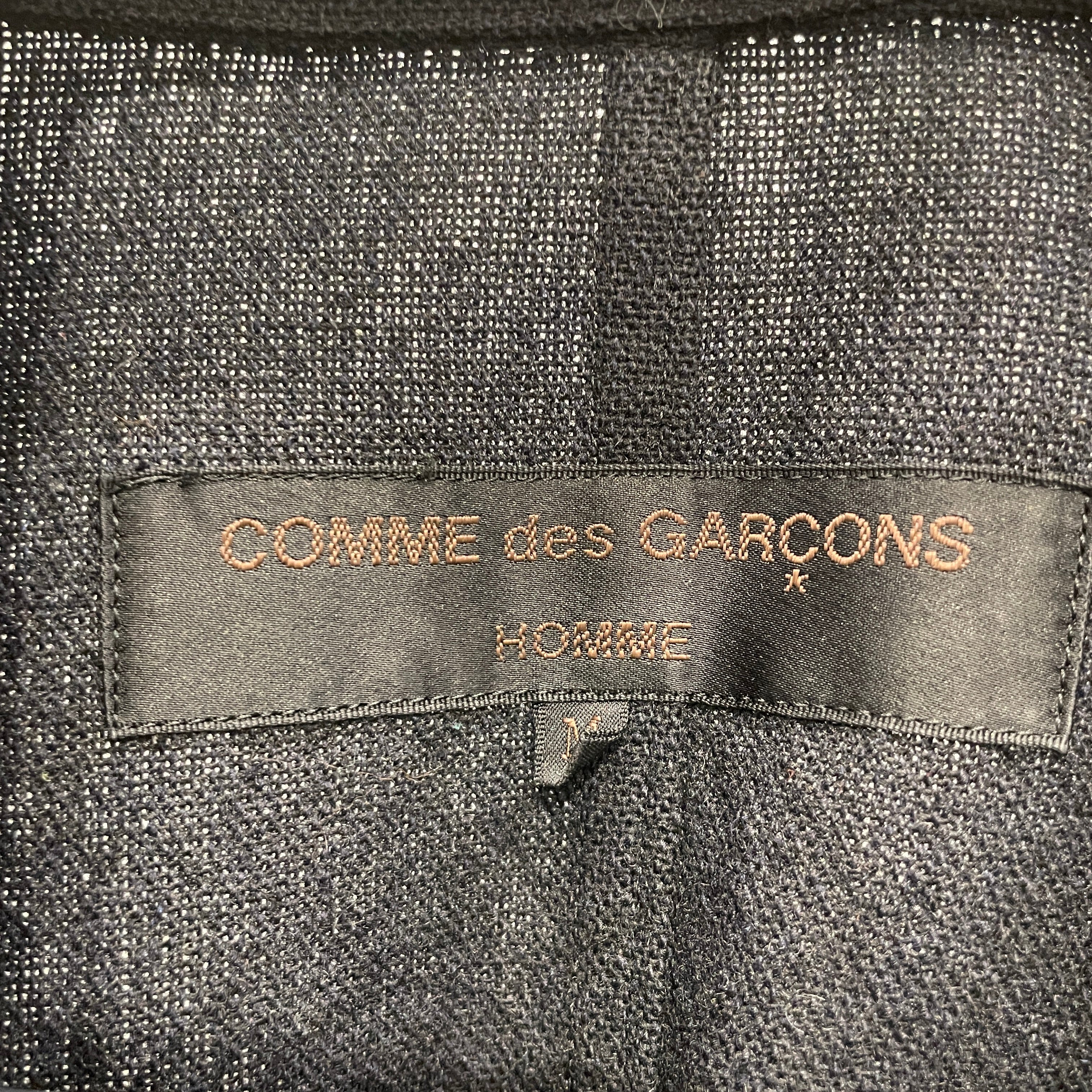 COMME des GARCONS HOMME/Tailored Jkt/M/Wool/BLK/Single Breasted/CDC HOMME WOOL BLAZER view 3