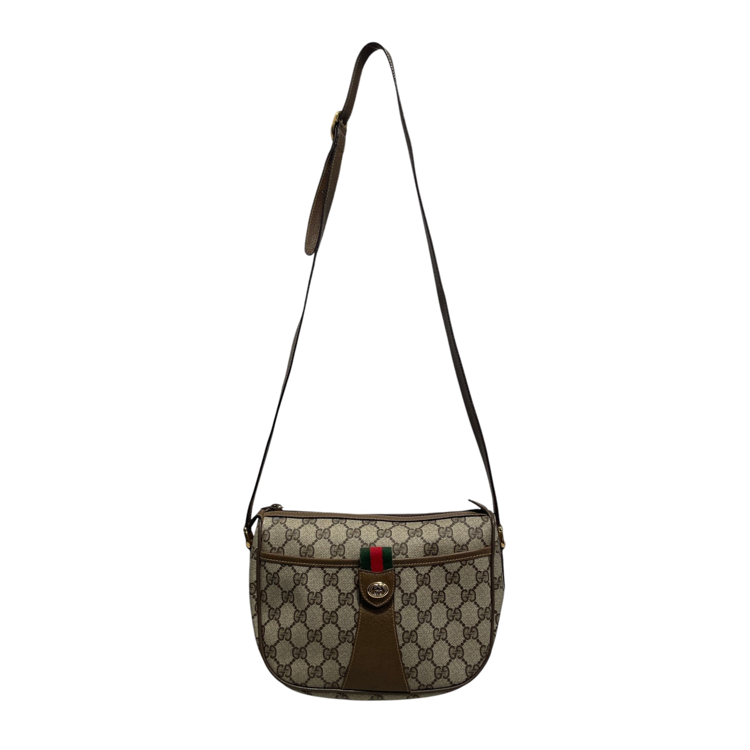 GUCCI/Cross Body Bag/Monogram/Leather/MLT/Gucissima Cross Body Bag view 1